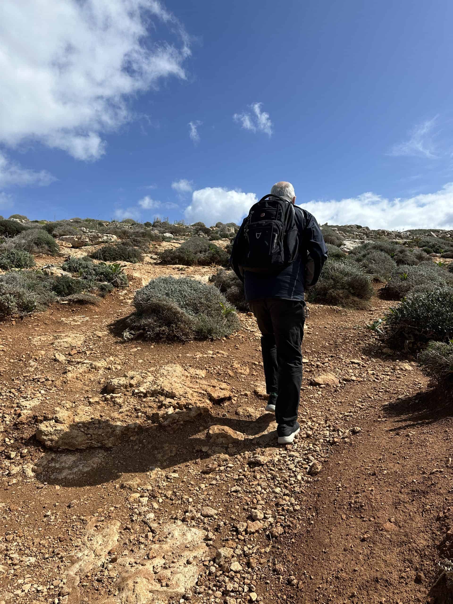 Terrain of Comino Island