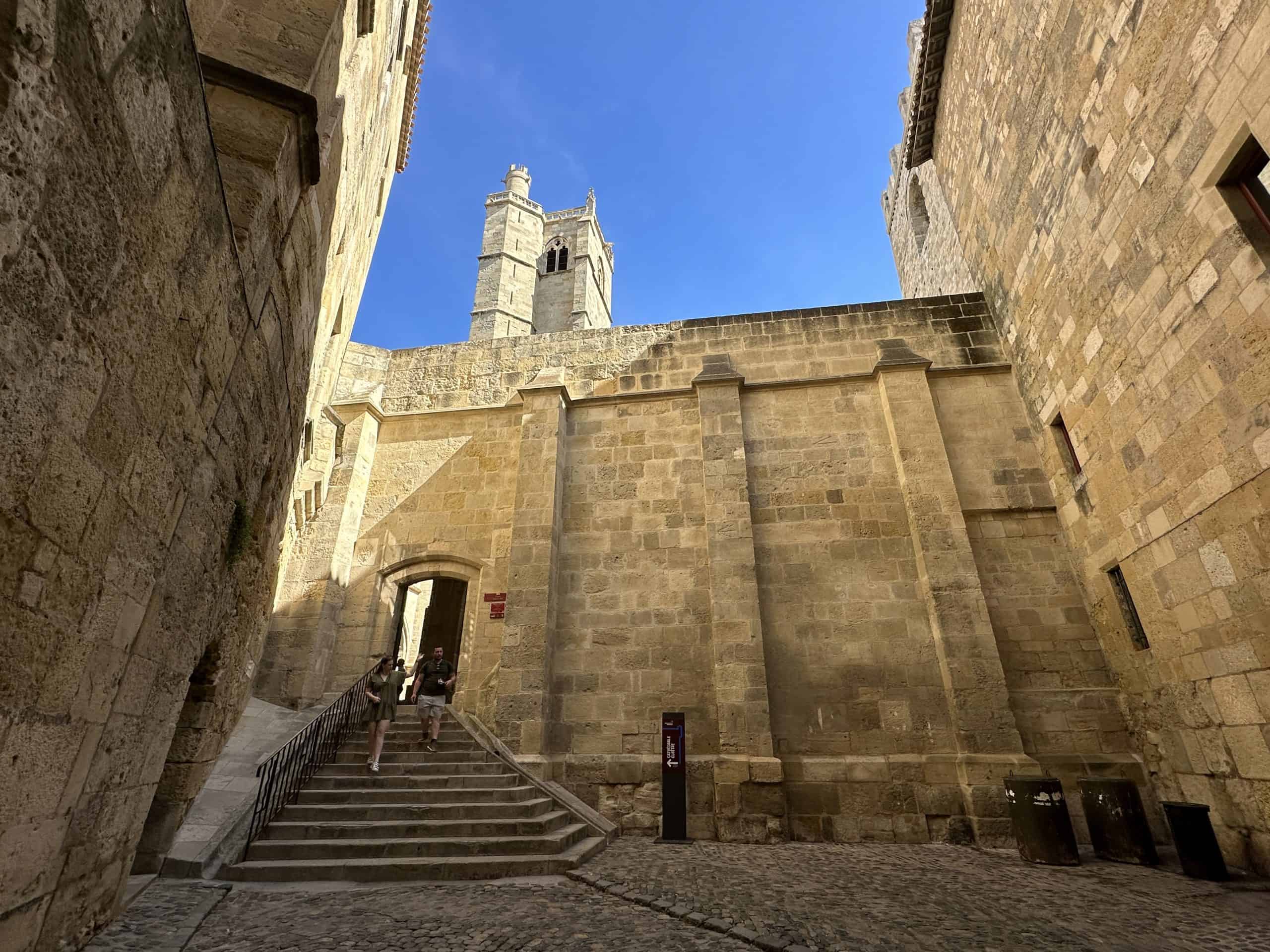 Courtyard leading to the cloister