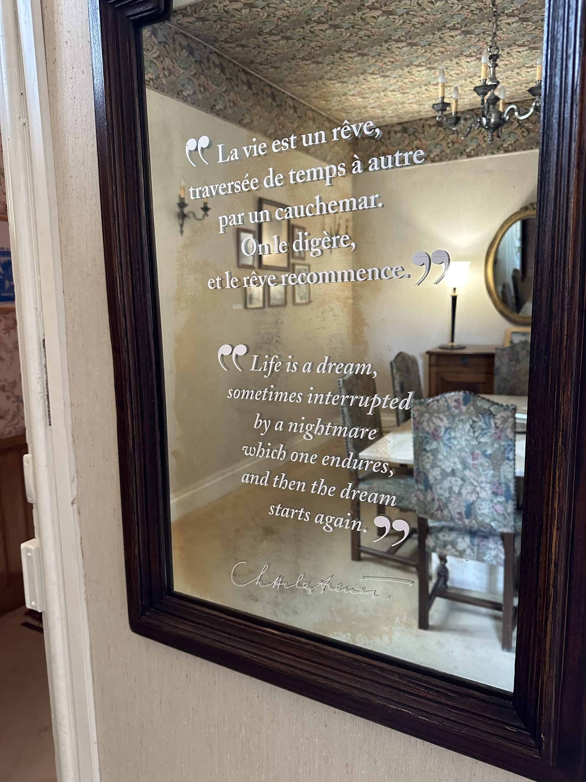 Interesting quotes from the artist
