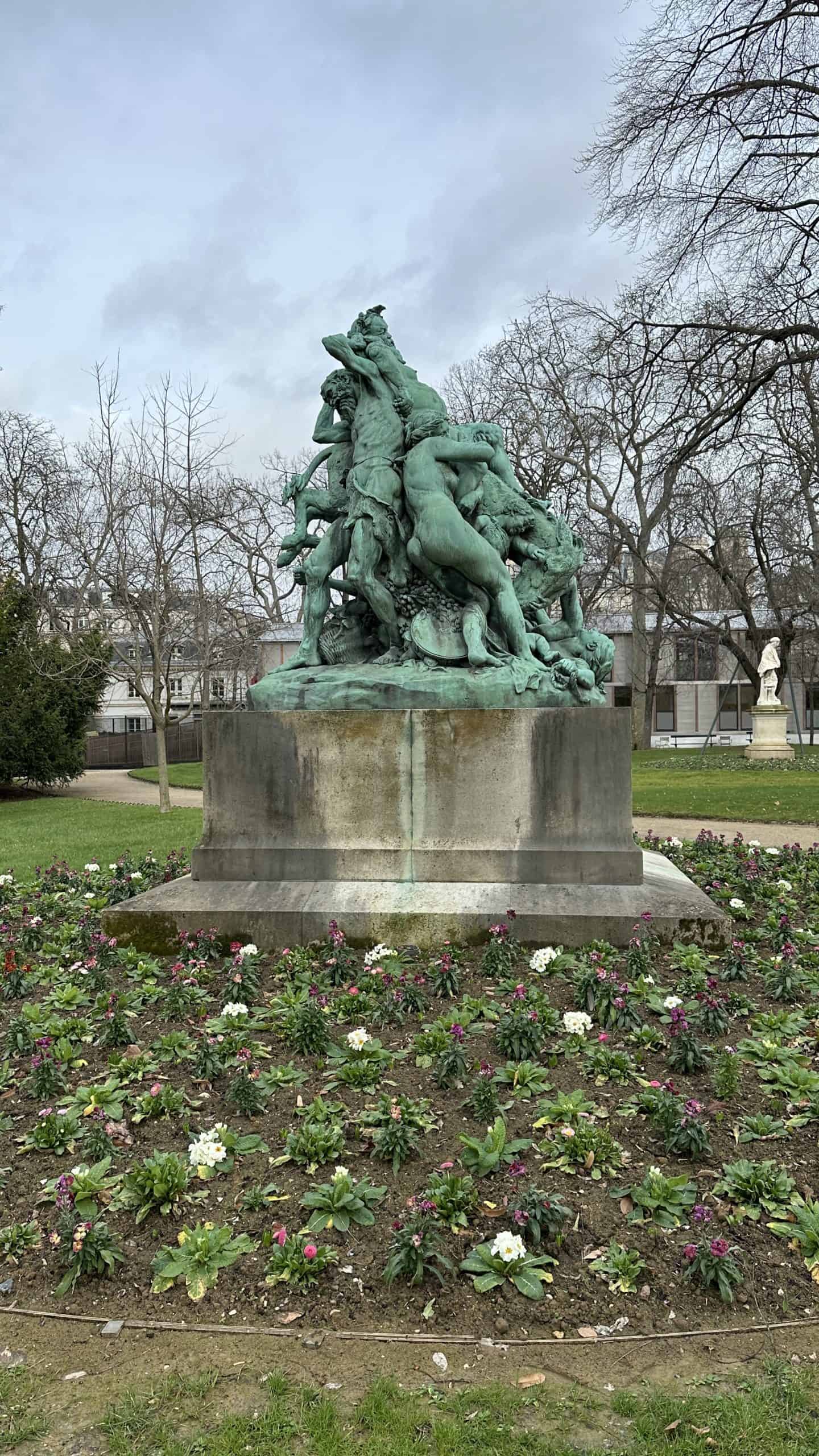 Statues in Luxembourg Gardens