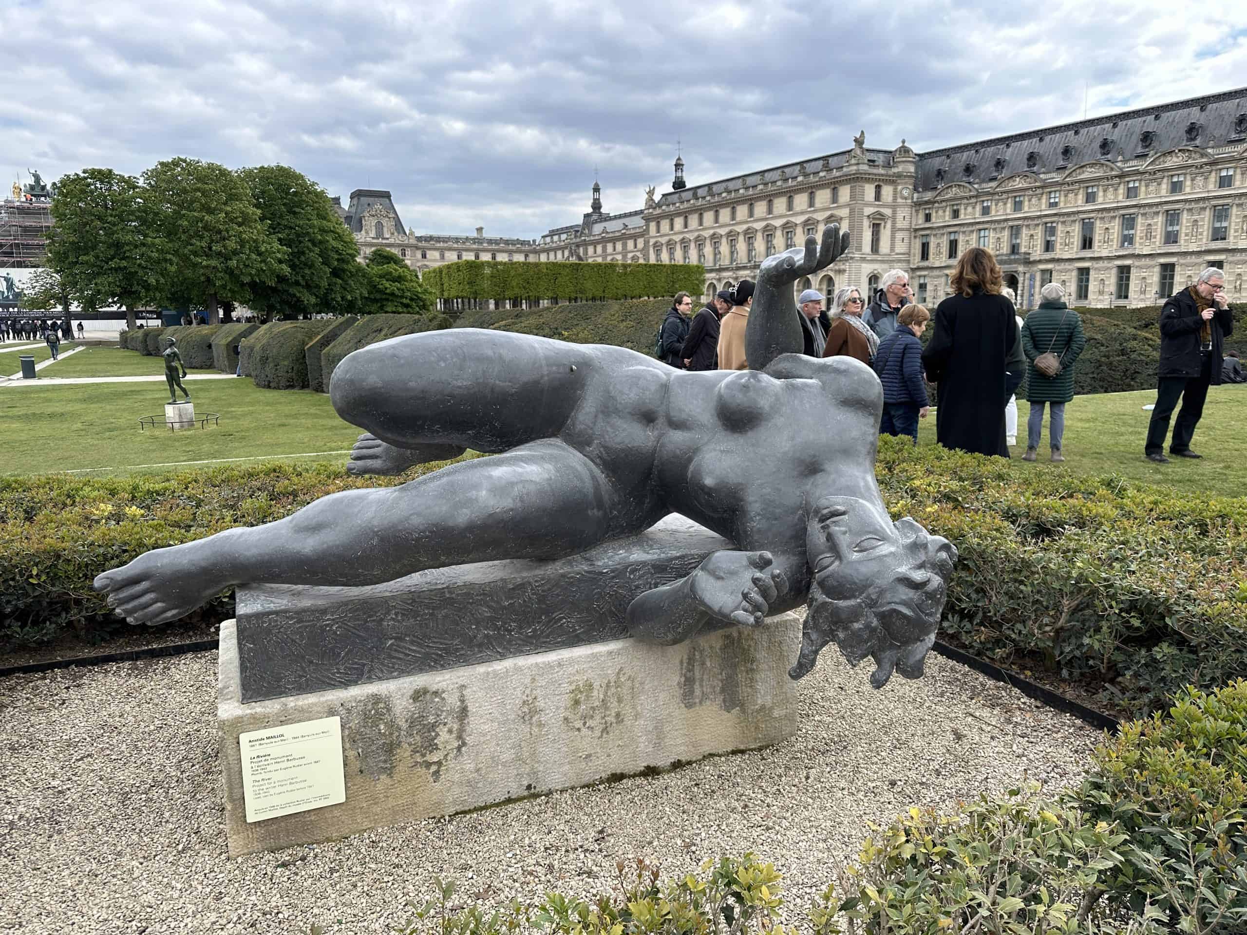 Maillol sculpture