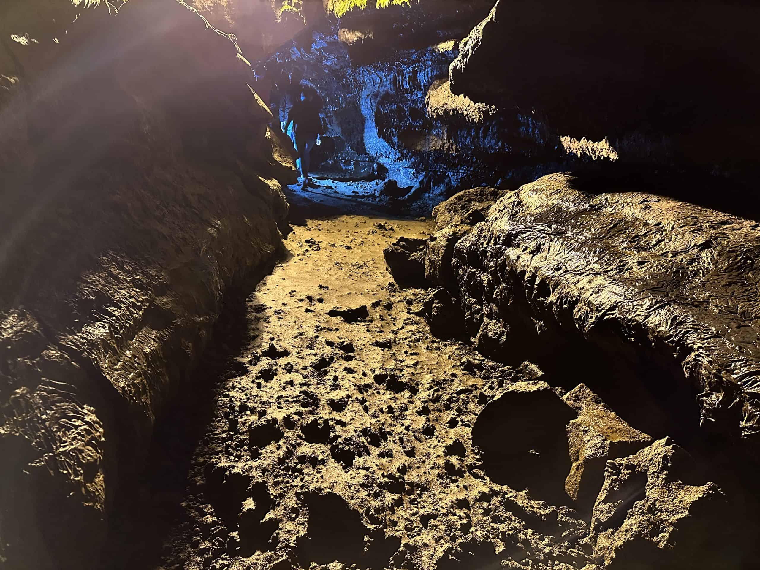 Exploring the cave system
