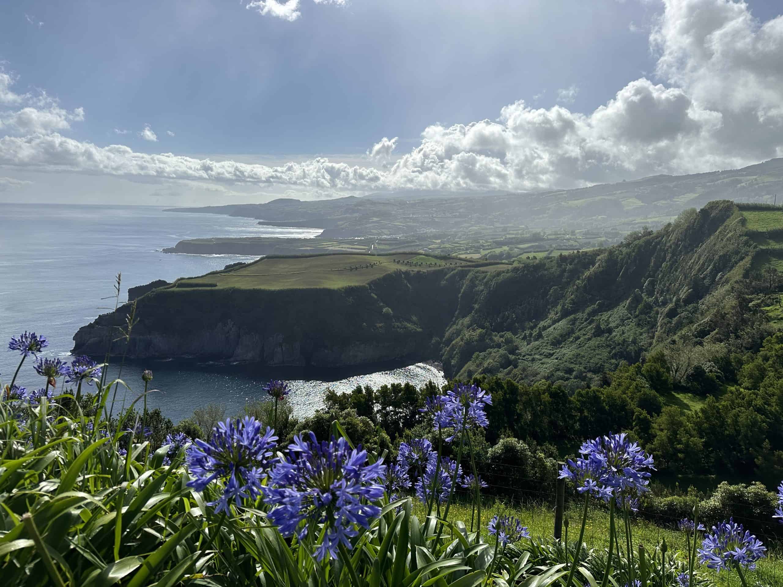 Coastal view of de Santa Iria