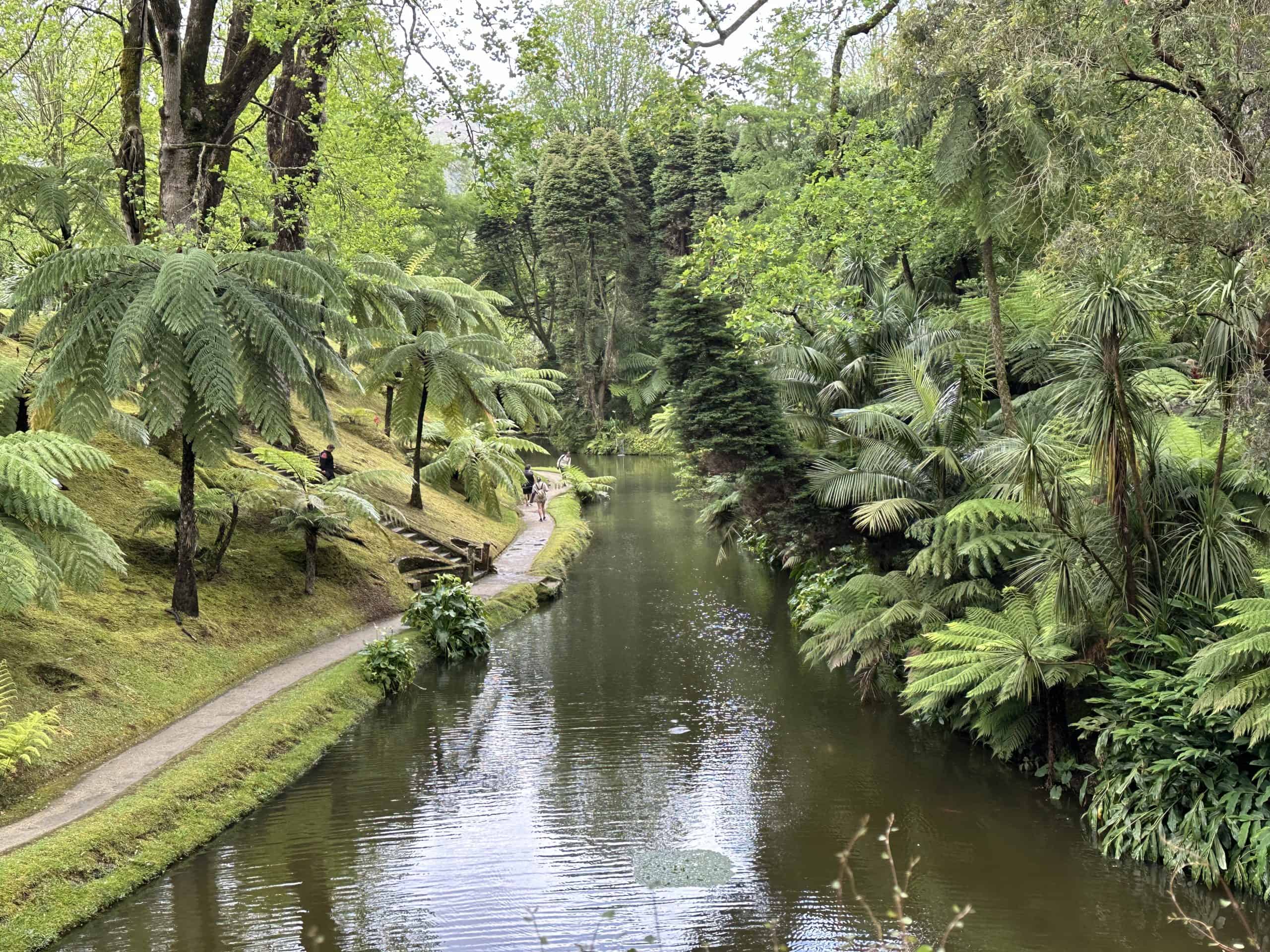 river throughout the park