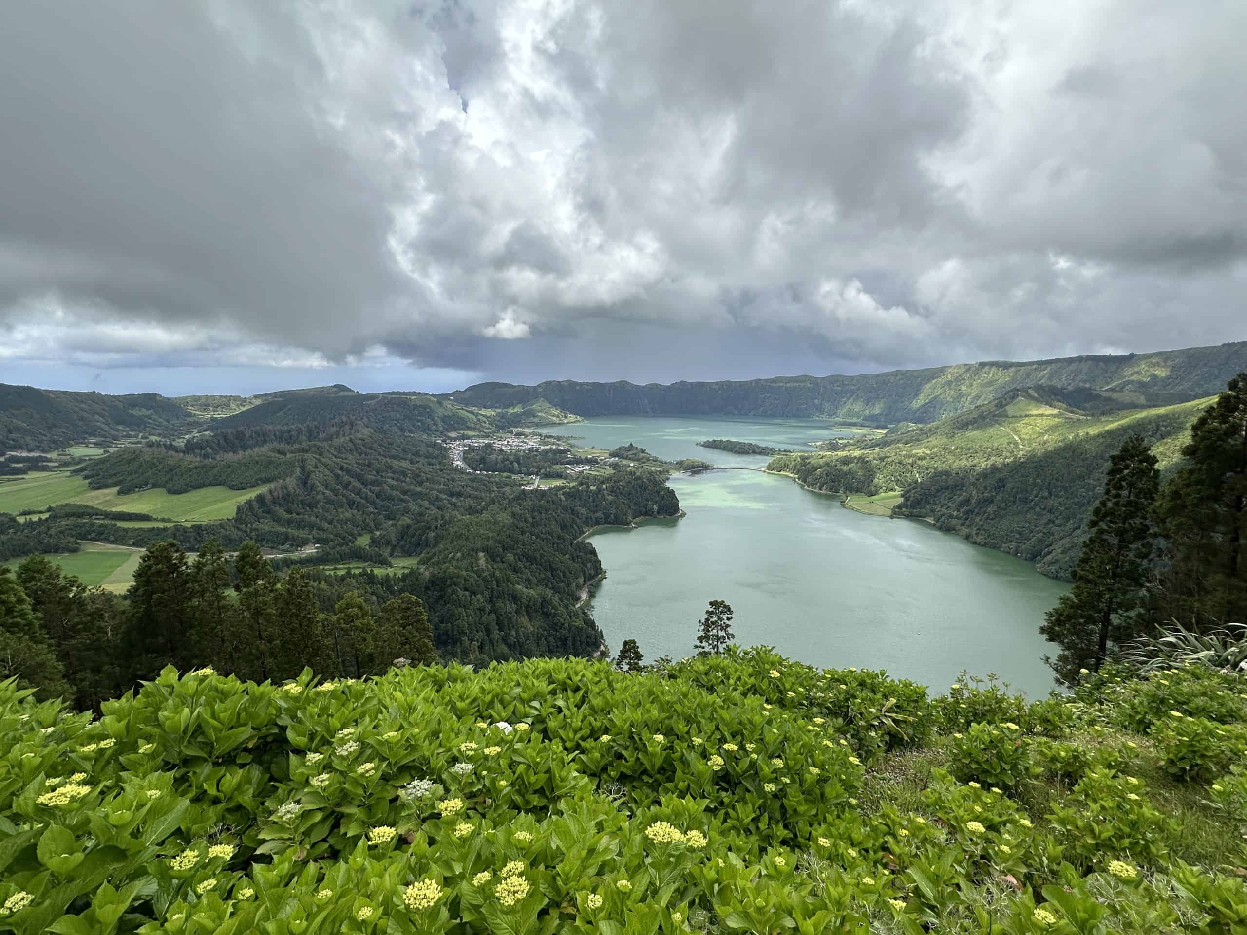 The most popular view in Sete Cidades and western coast