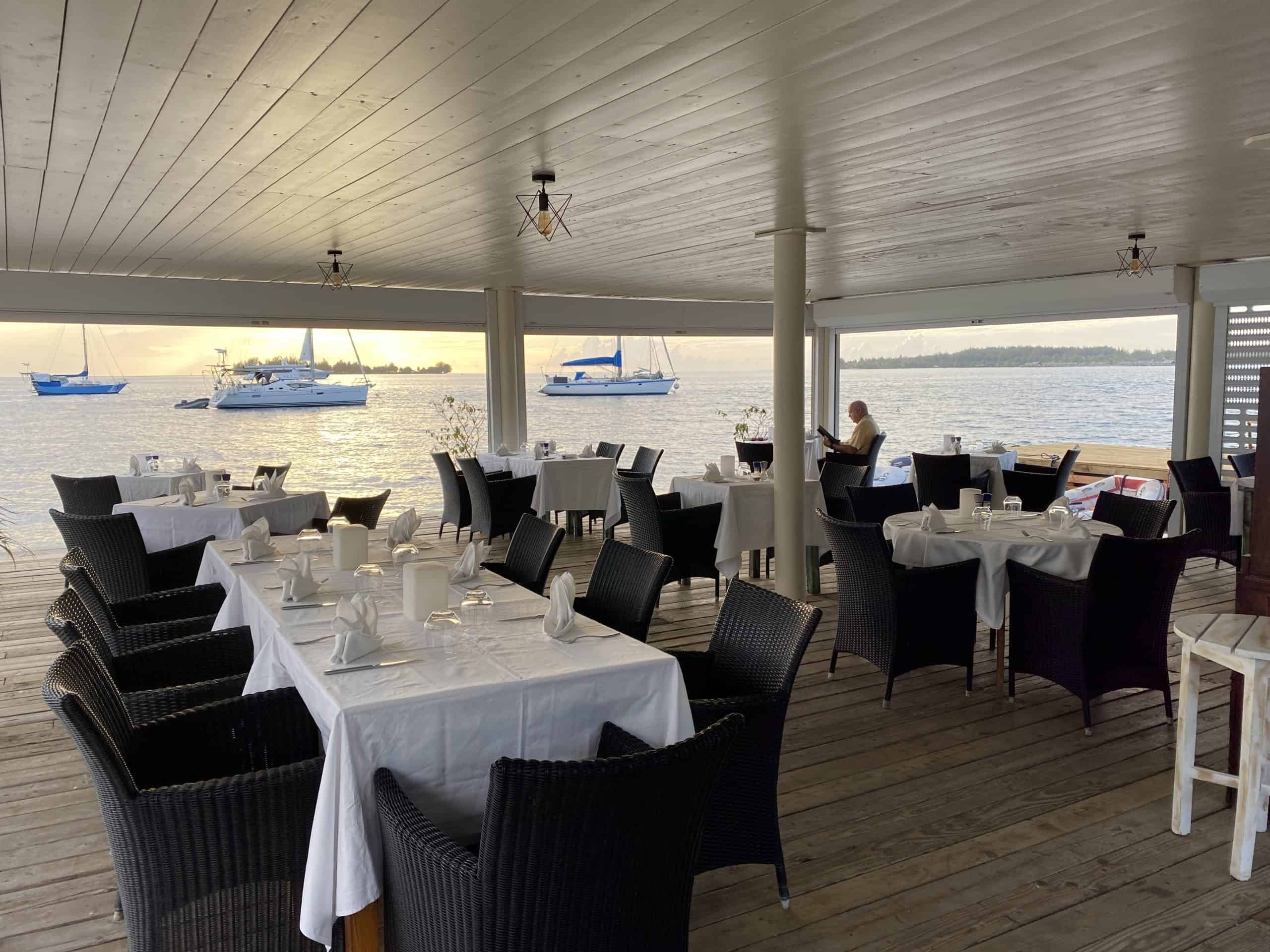 Patio at Bora Bora Yacht Club