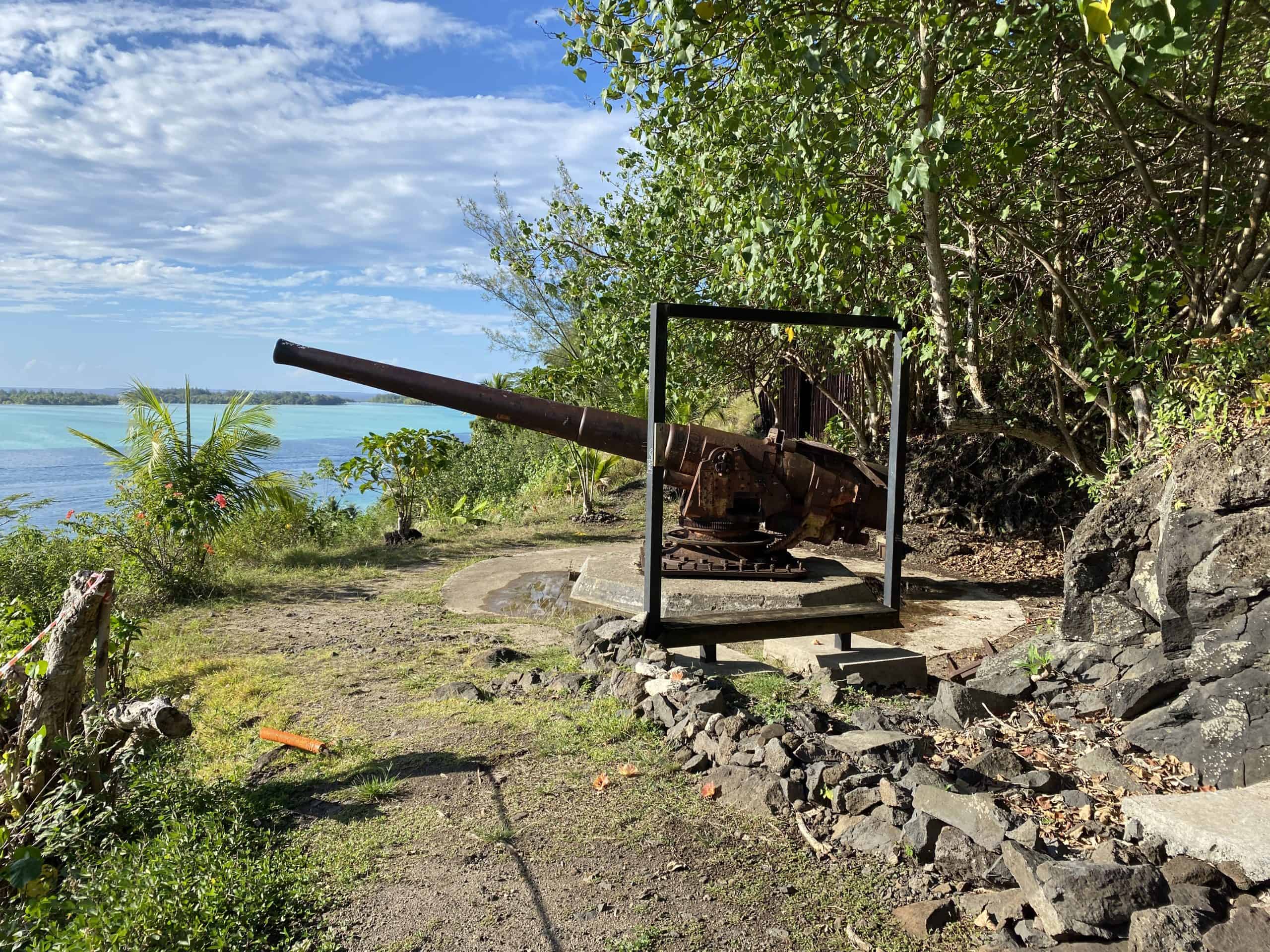Canons left from WW2