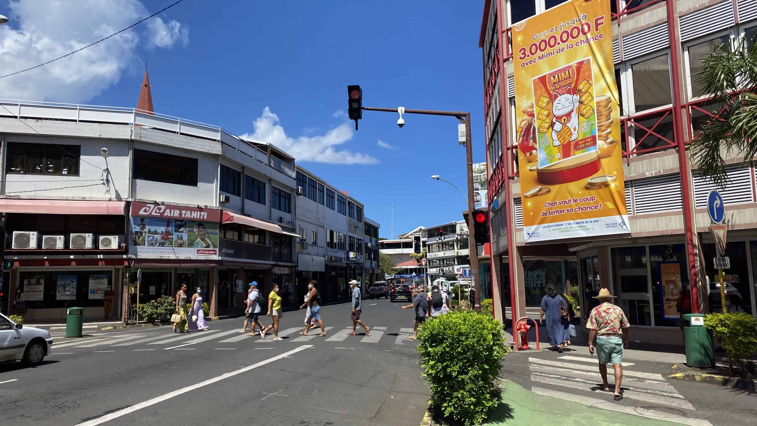 Downtown of Papeete