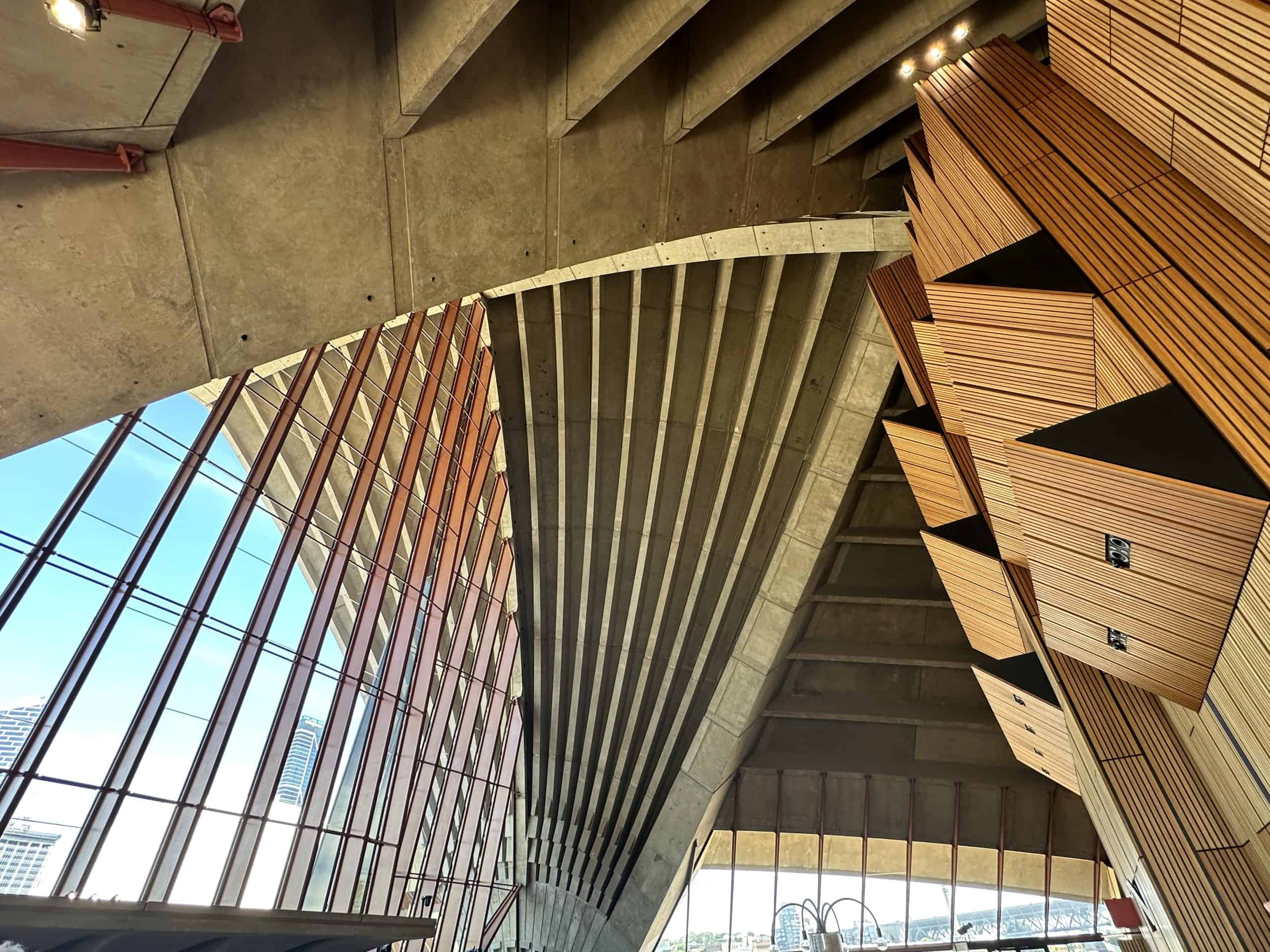 Interior foyer of the Sydney Opera House