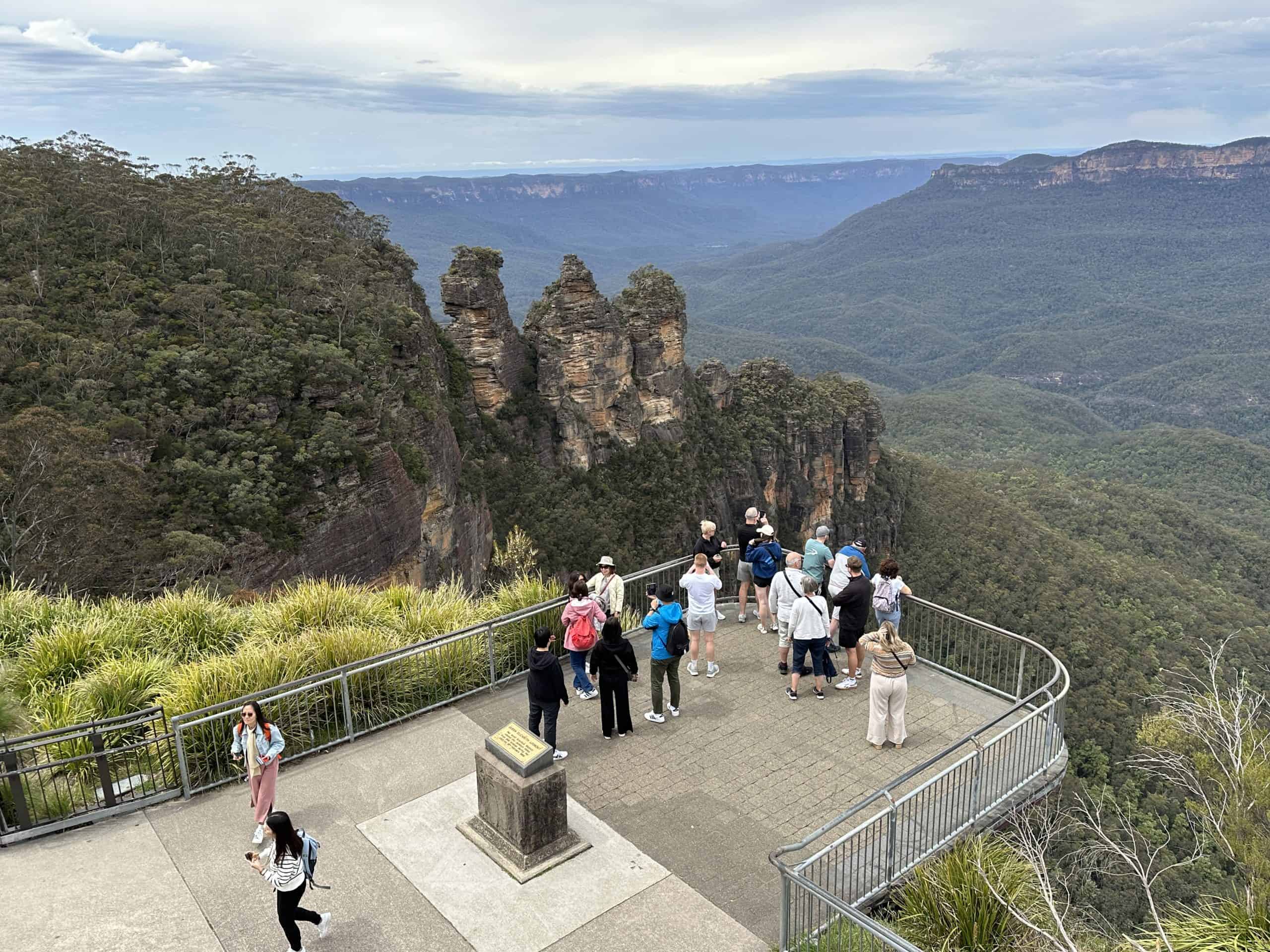 Excellent lookouts in the Blue Mountains