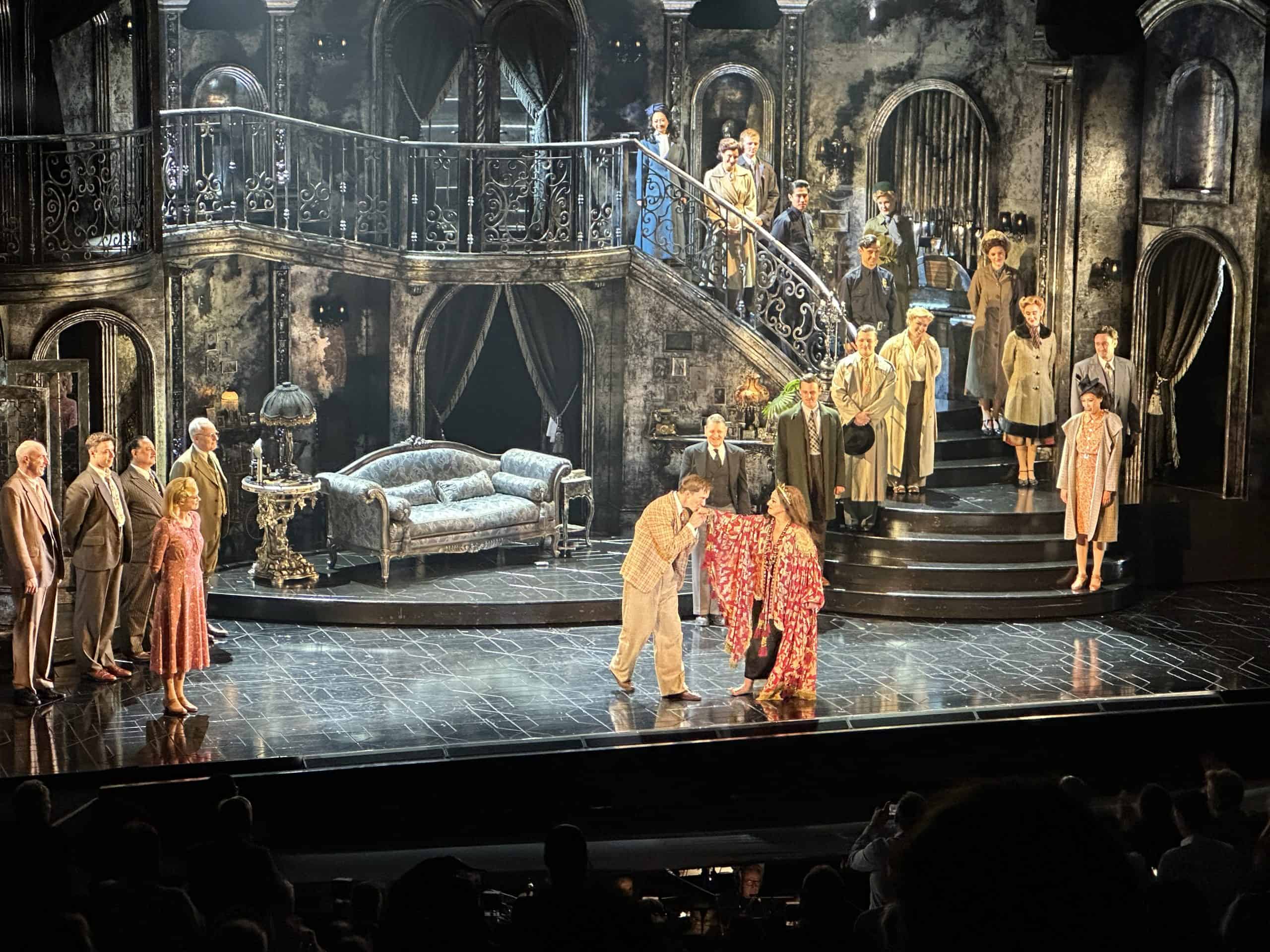Curtain call at Sunset Boulevard