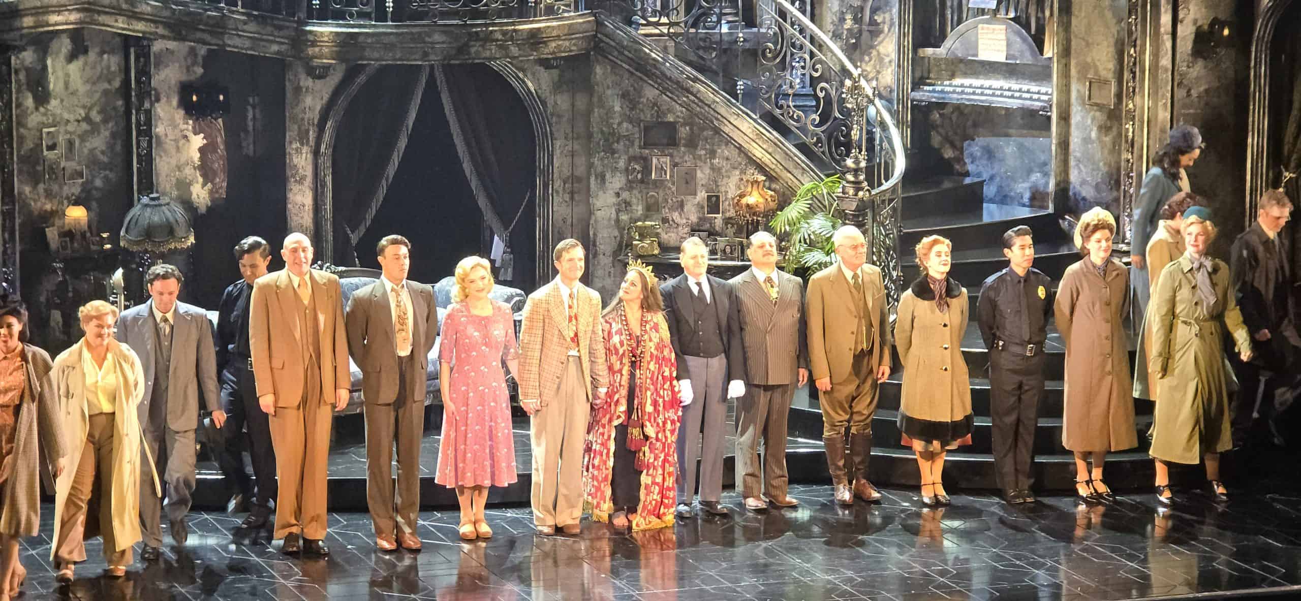 Curtain call at the end of Sunset Boulevard