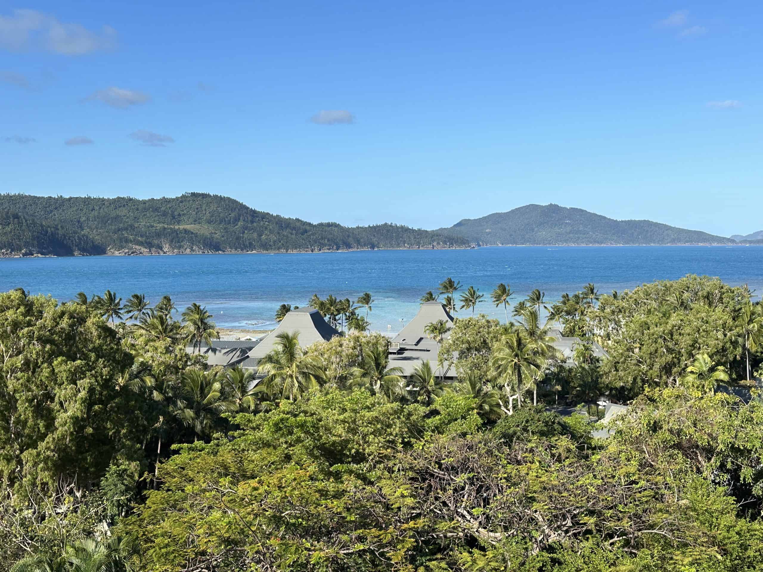 View of Hamilton Island from our balcony