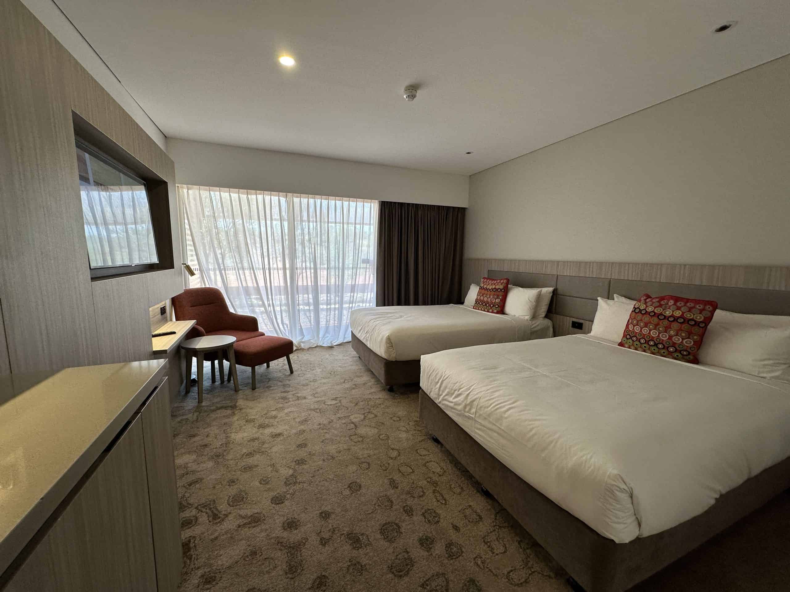 Our room at the Desert Sands