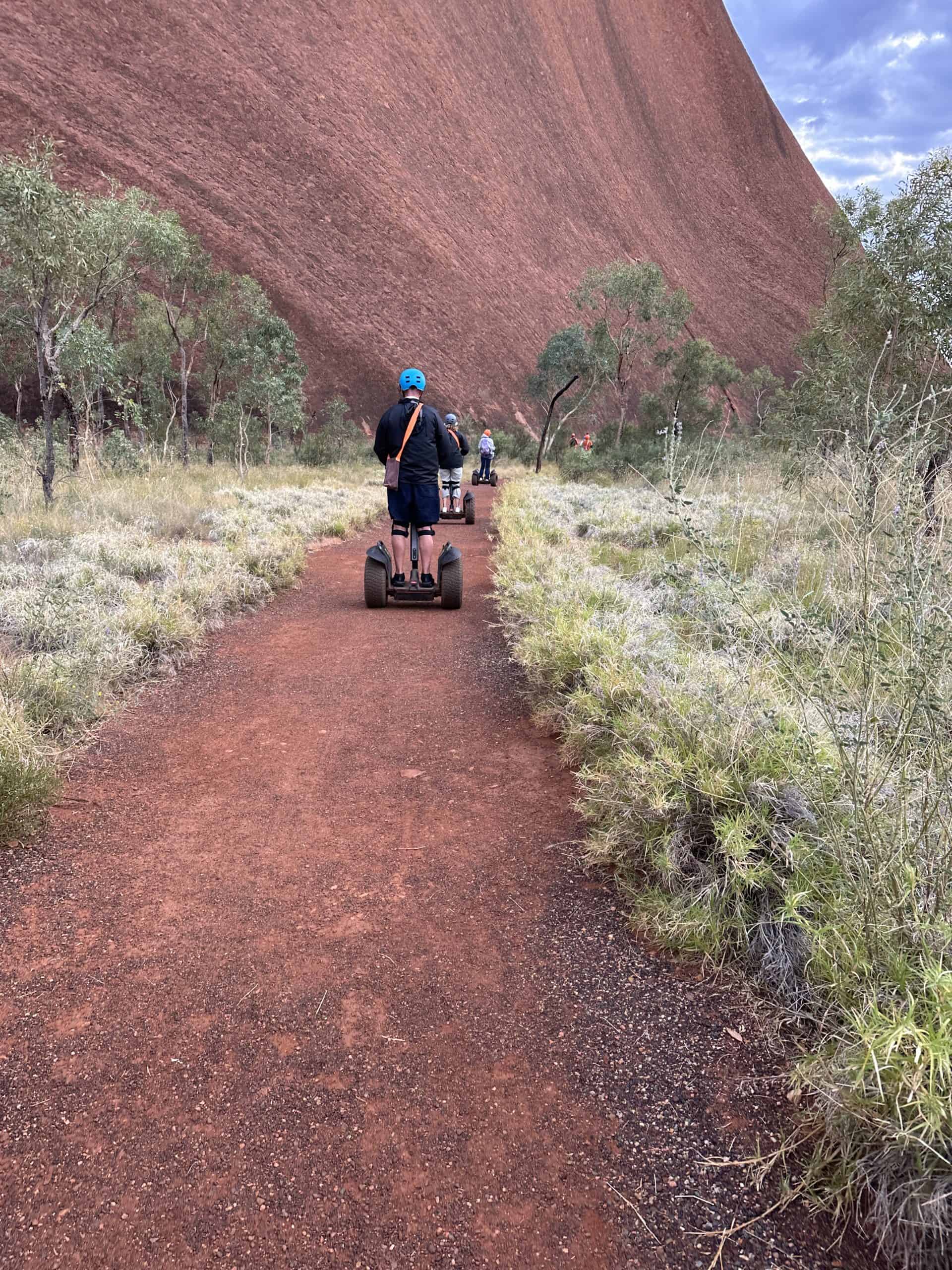 Segway tour around the base