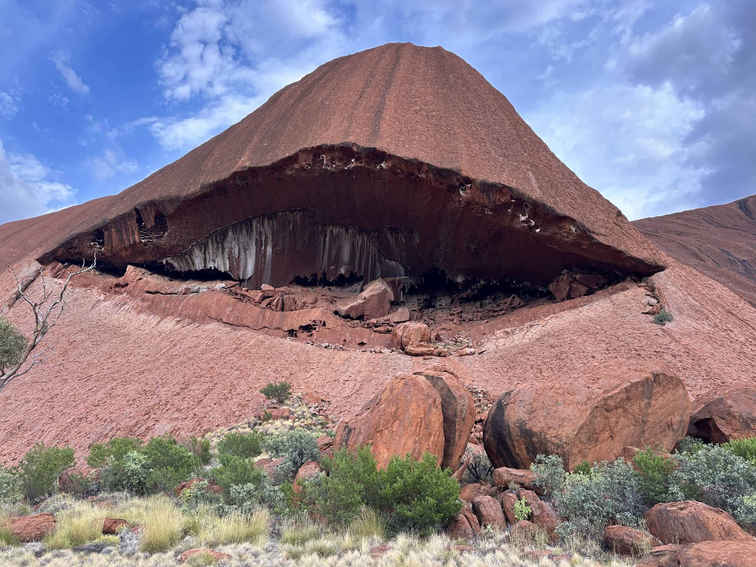 Interesting parts of the rock formation