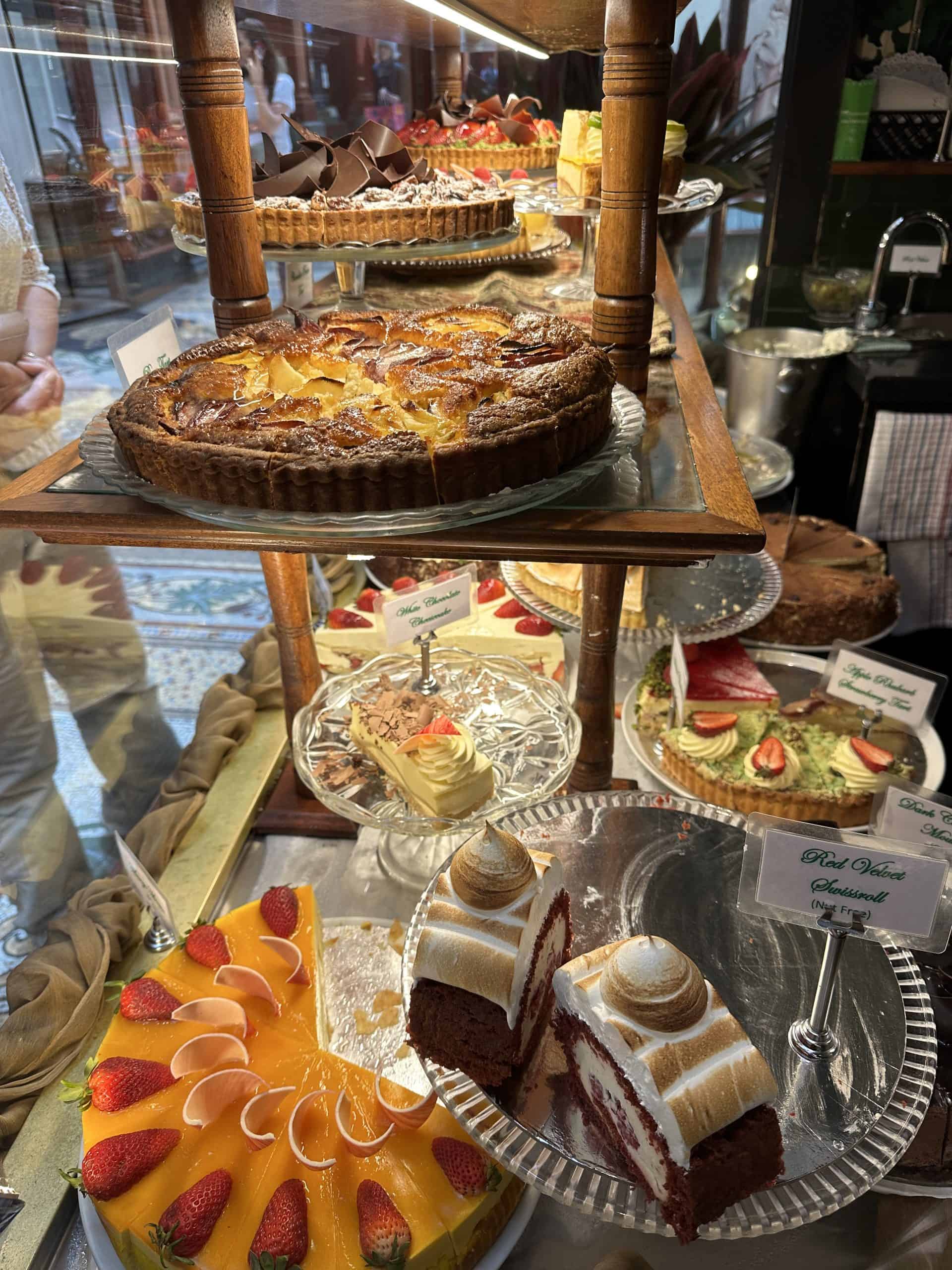 Pastries at the Tea Rooms