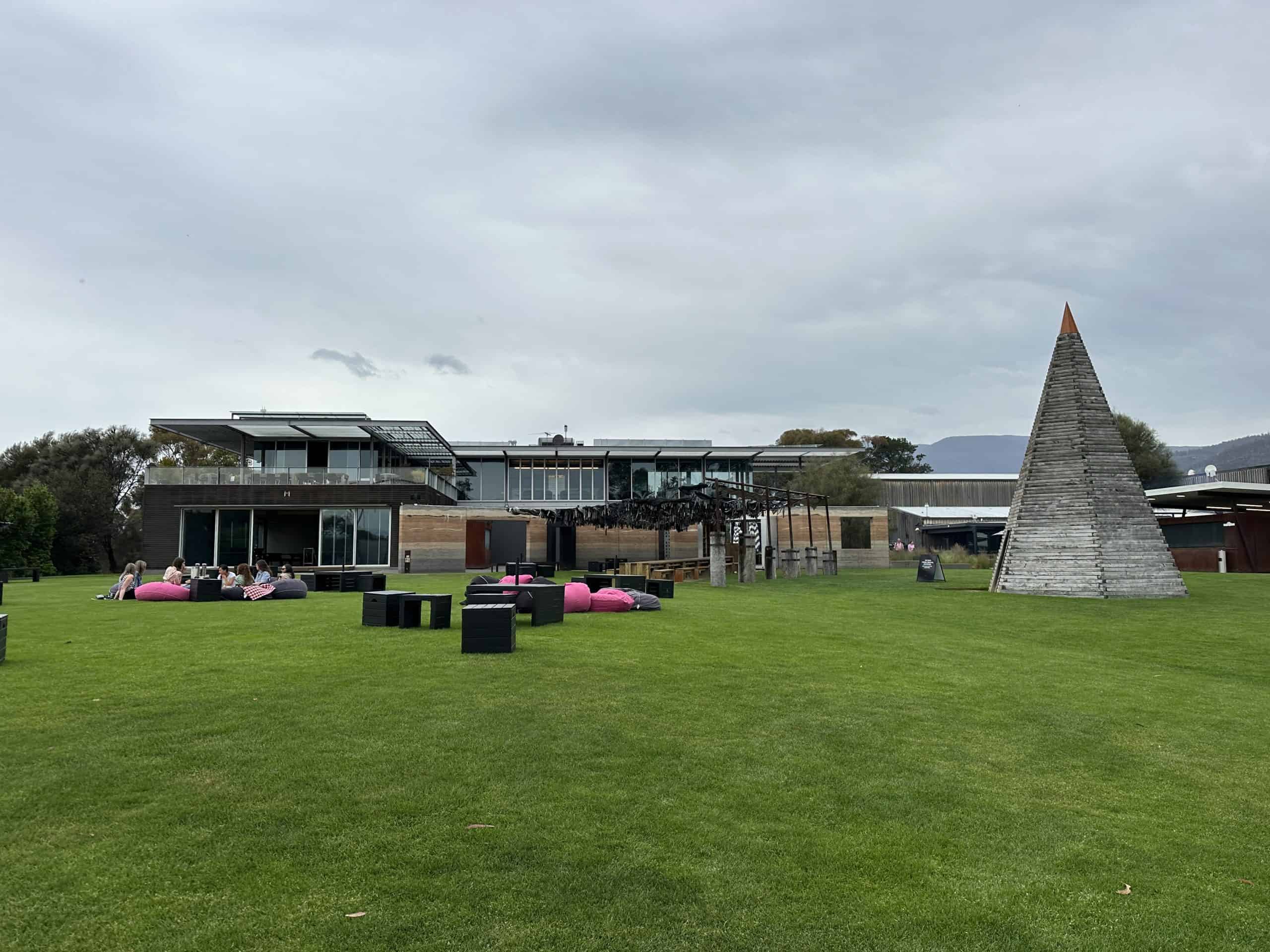 The relaxation area at MONA