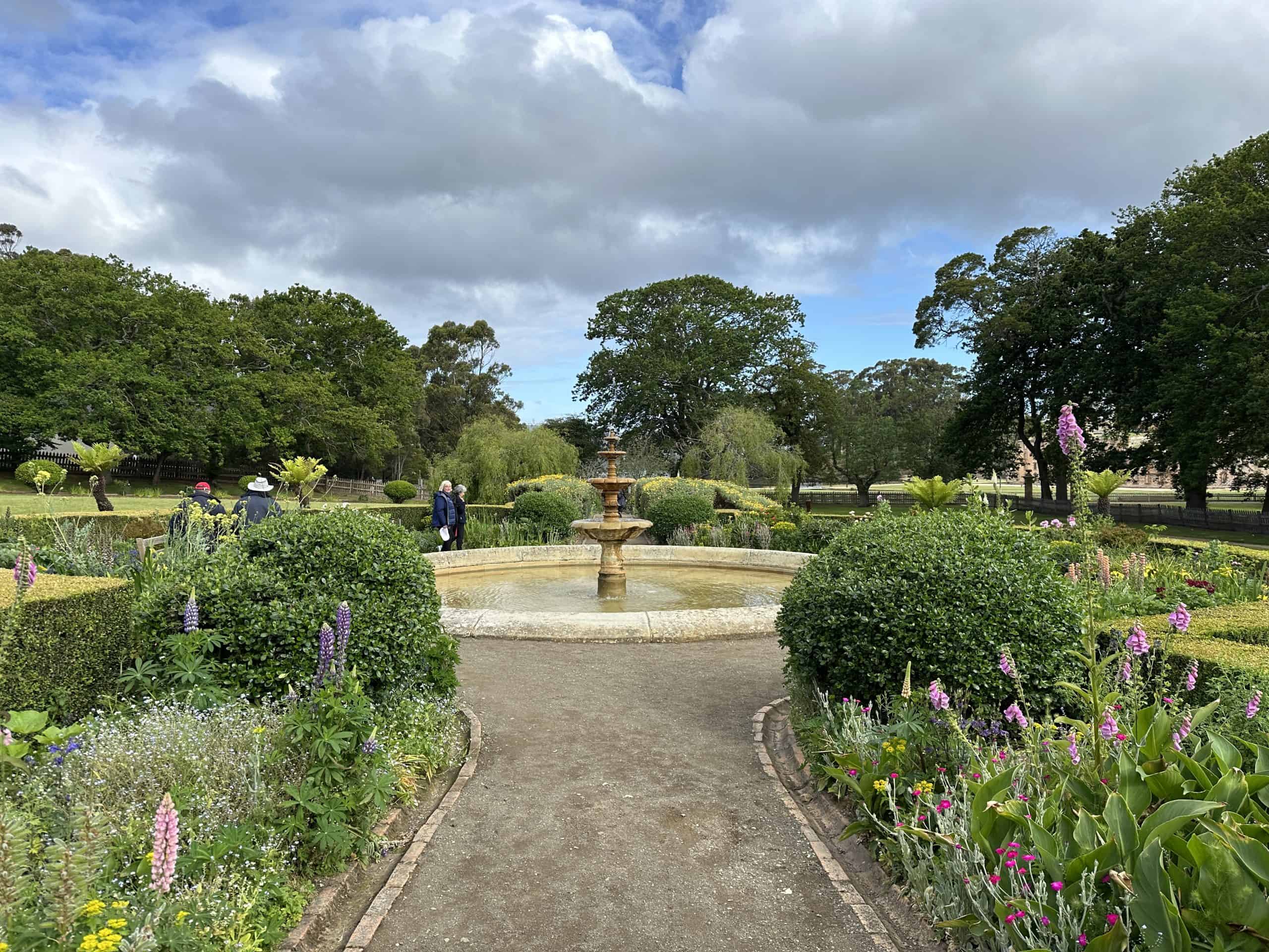 Gardens on the grounds