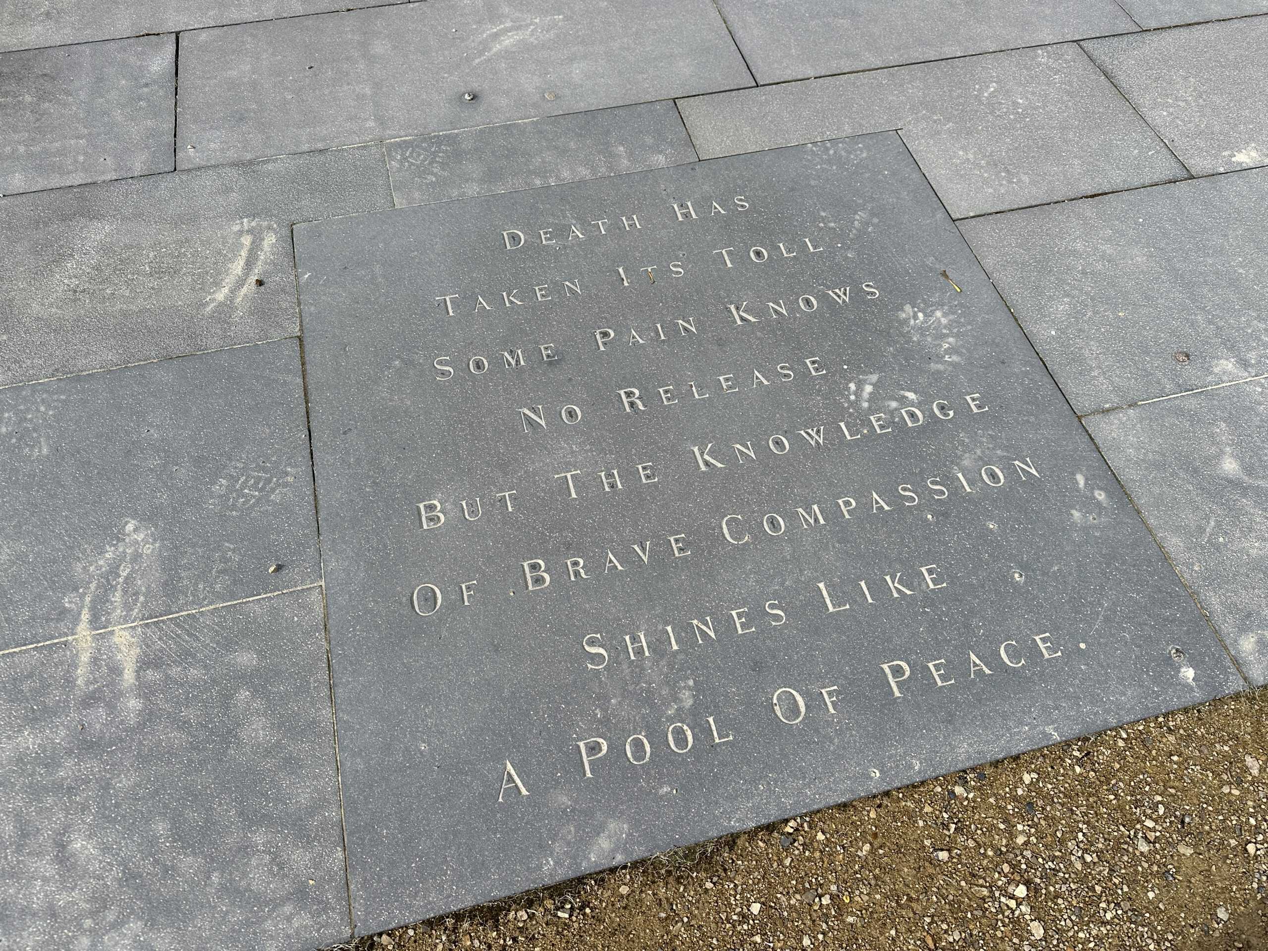 Memorial plaque
