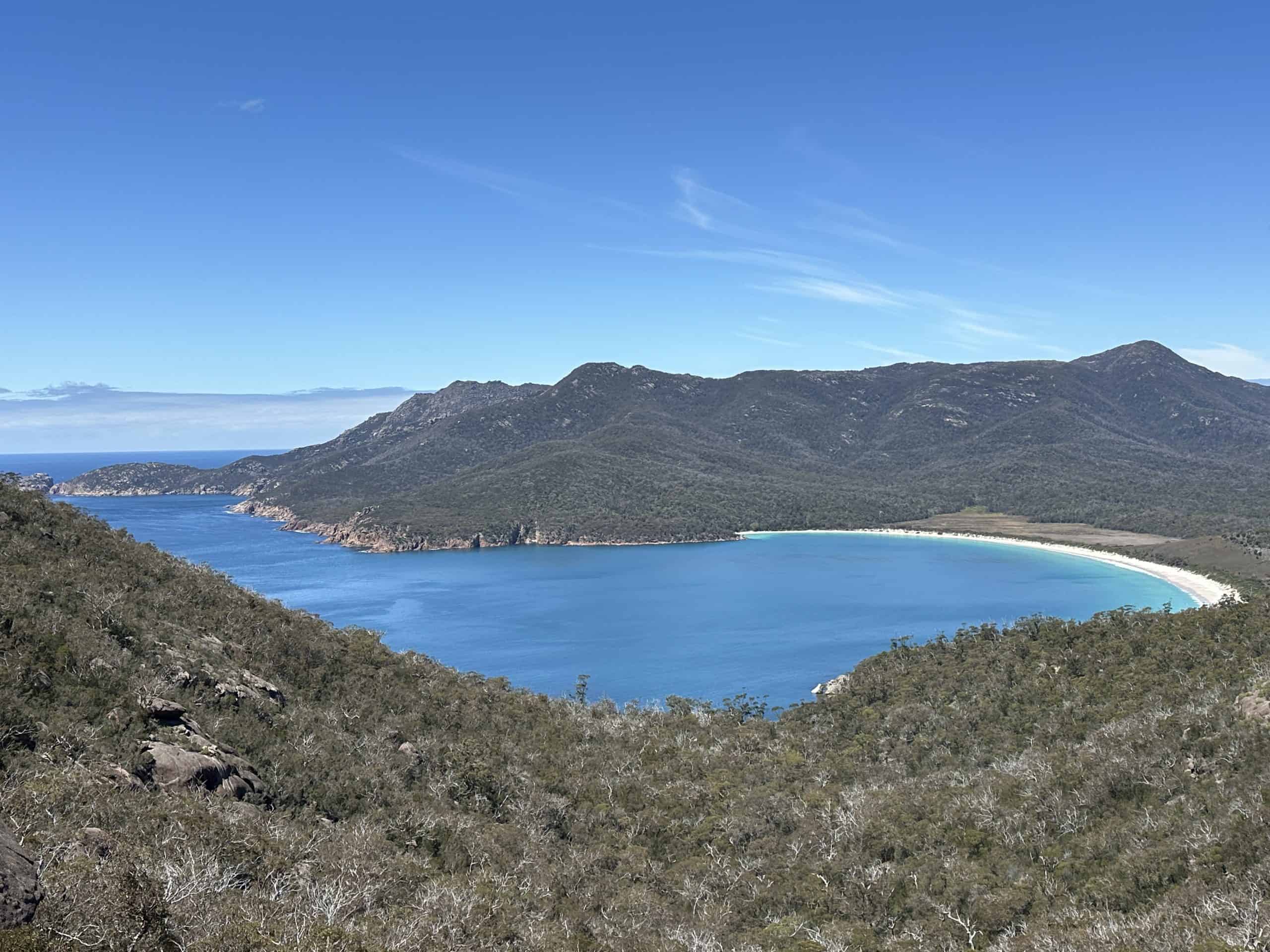 Wineglass Bay from the lookout