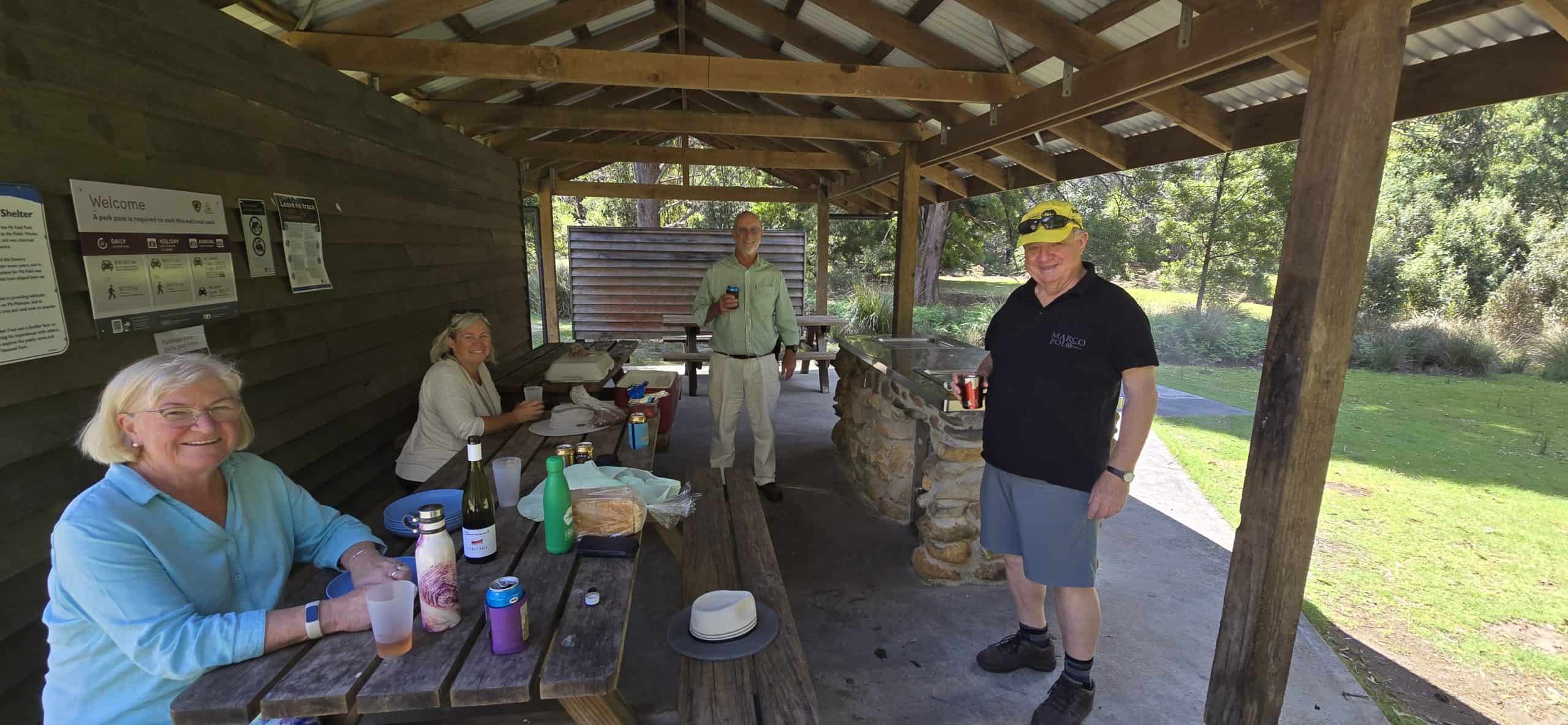Our BBQ lunch