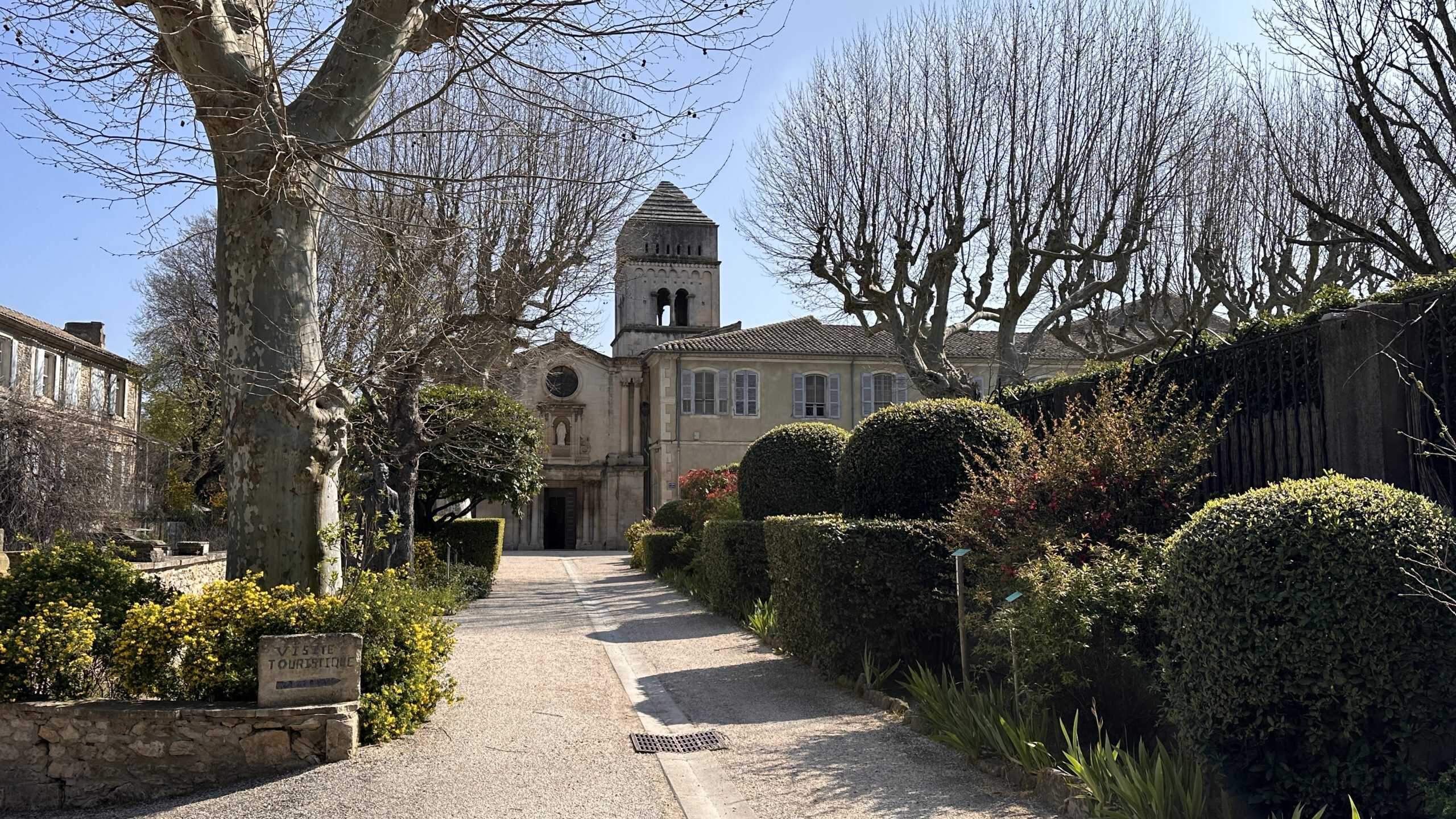 Entrance to Saint Paul Mausole