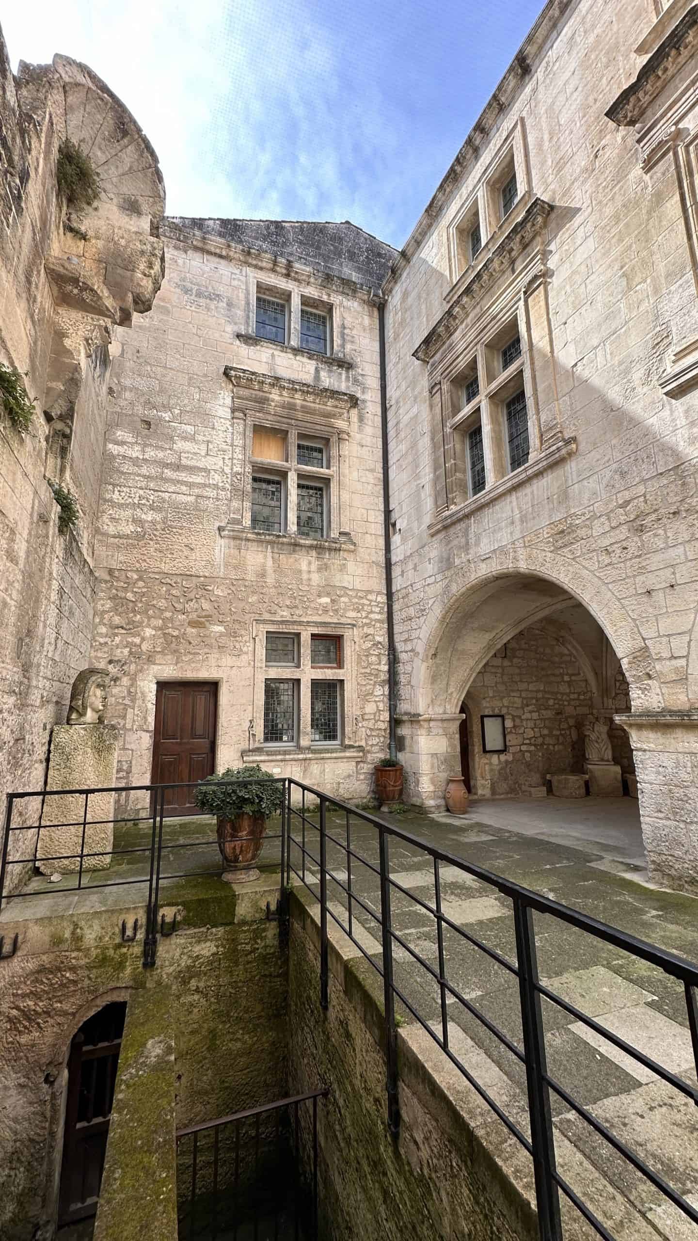 Beautiful courtyard interior