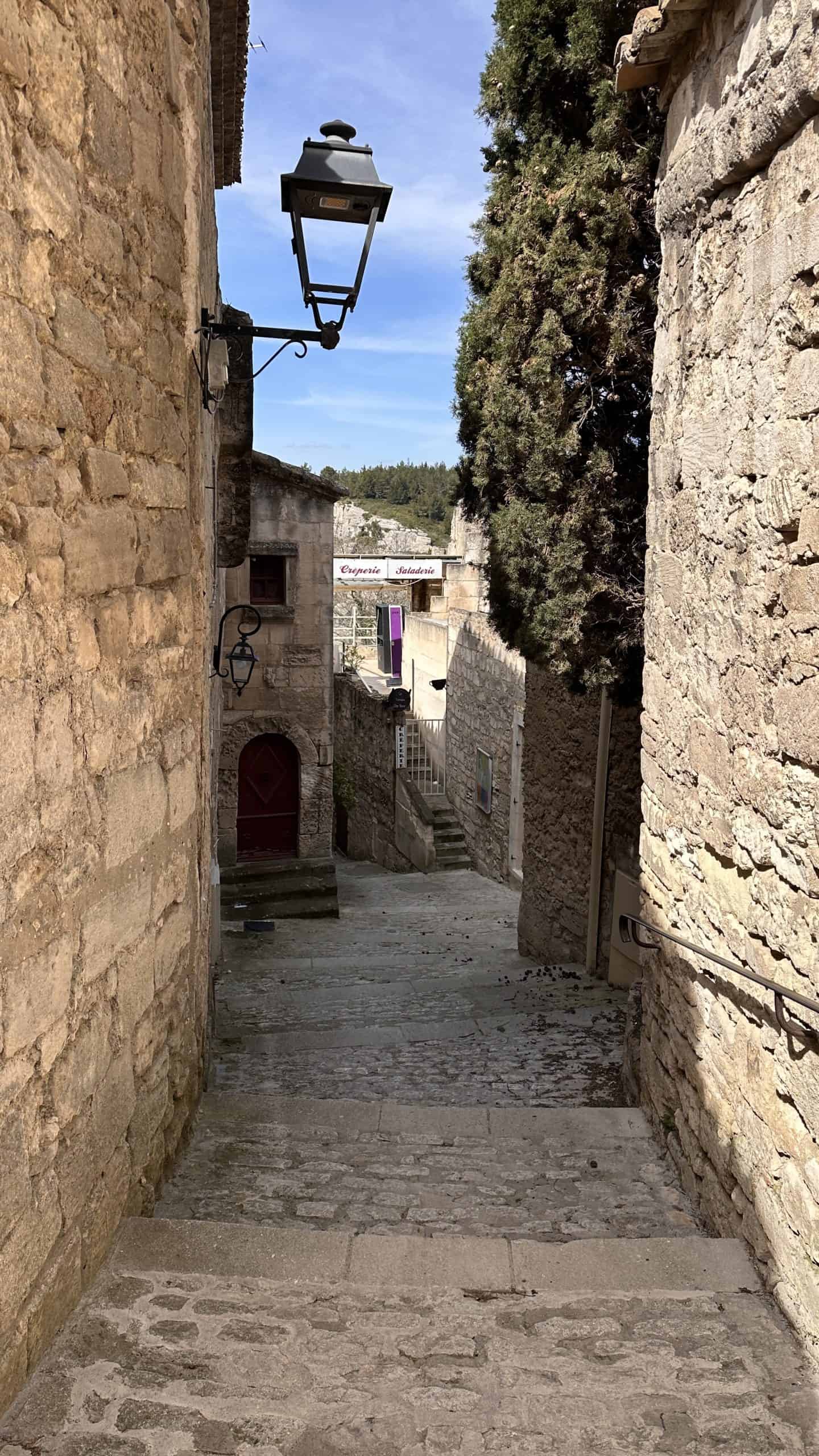 Quaint cobblestone street