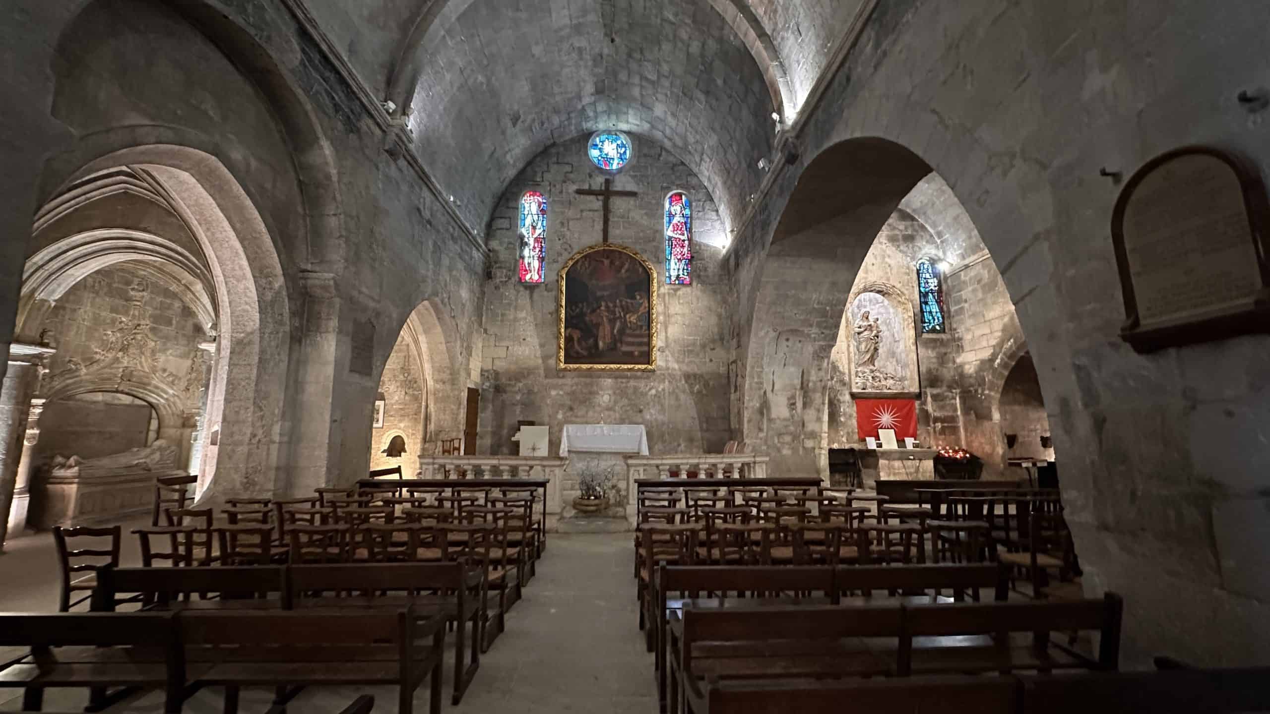Interior of St Vincent church
