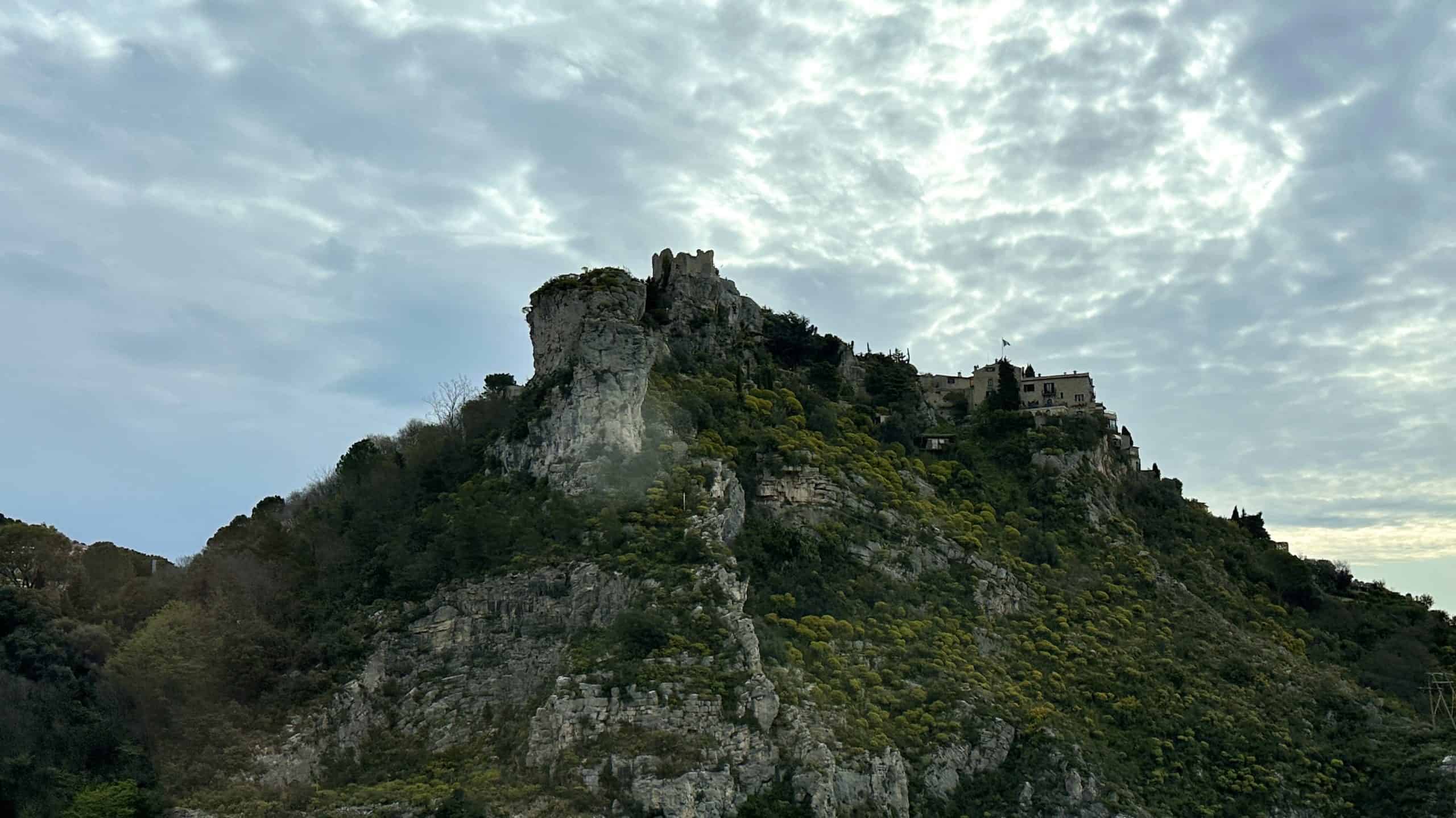 Eze sitting high on the cliff