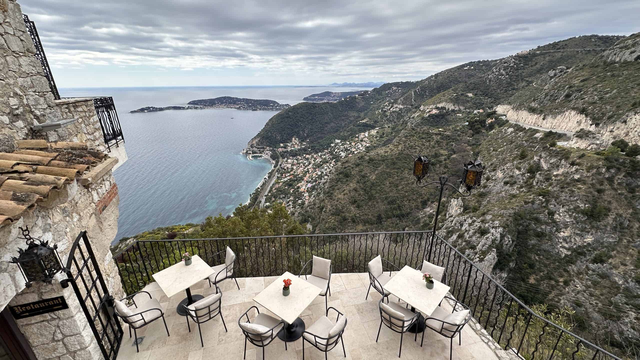 View from the patio to the sea