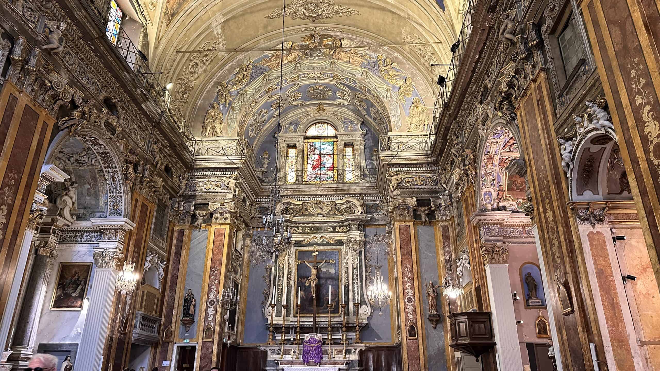 Interior of St Jacques