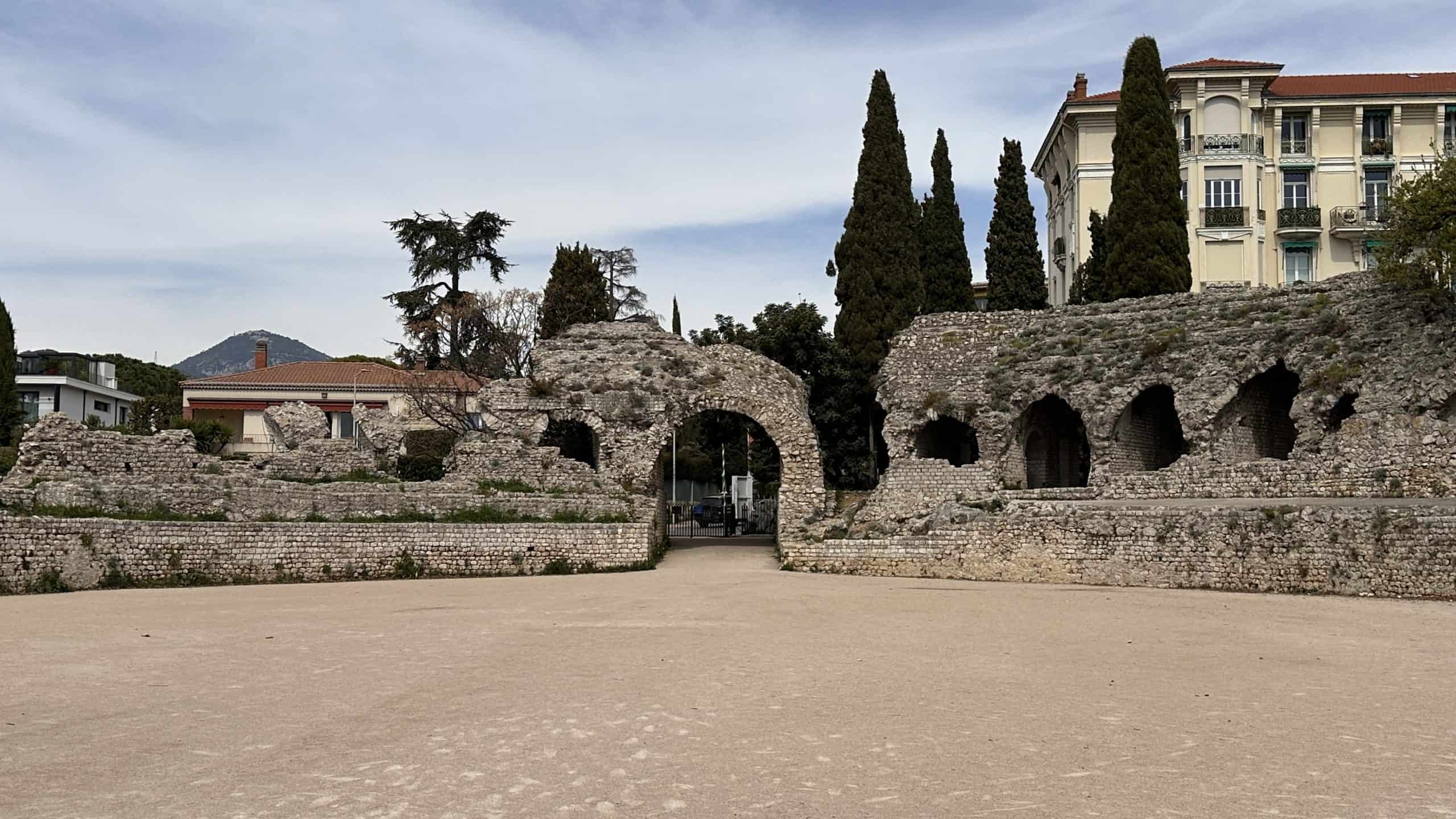 Ruins of amphitheatre