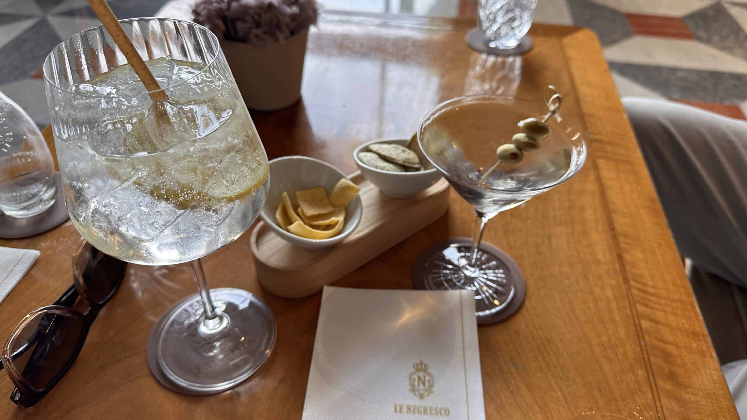 Cocktails at Hotel Negresco