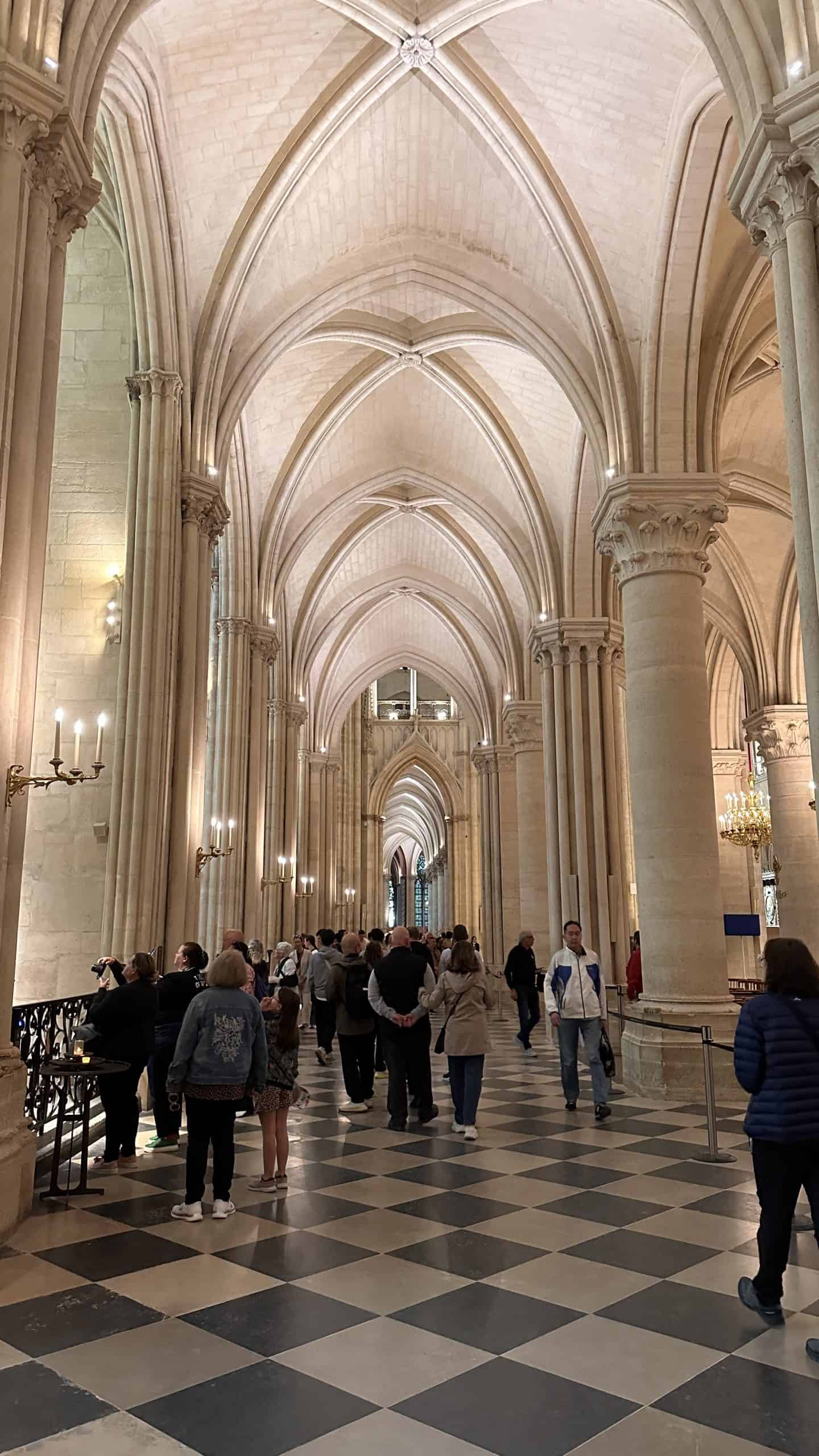 Restored stone vaults