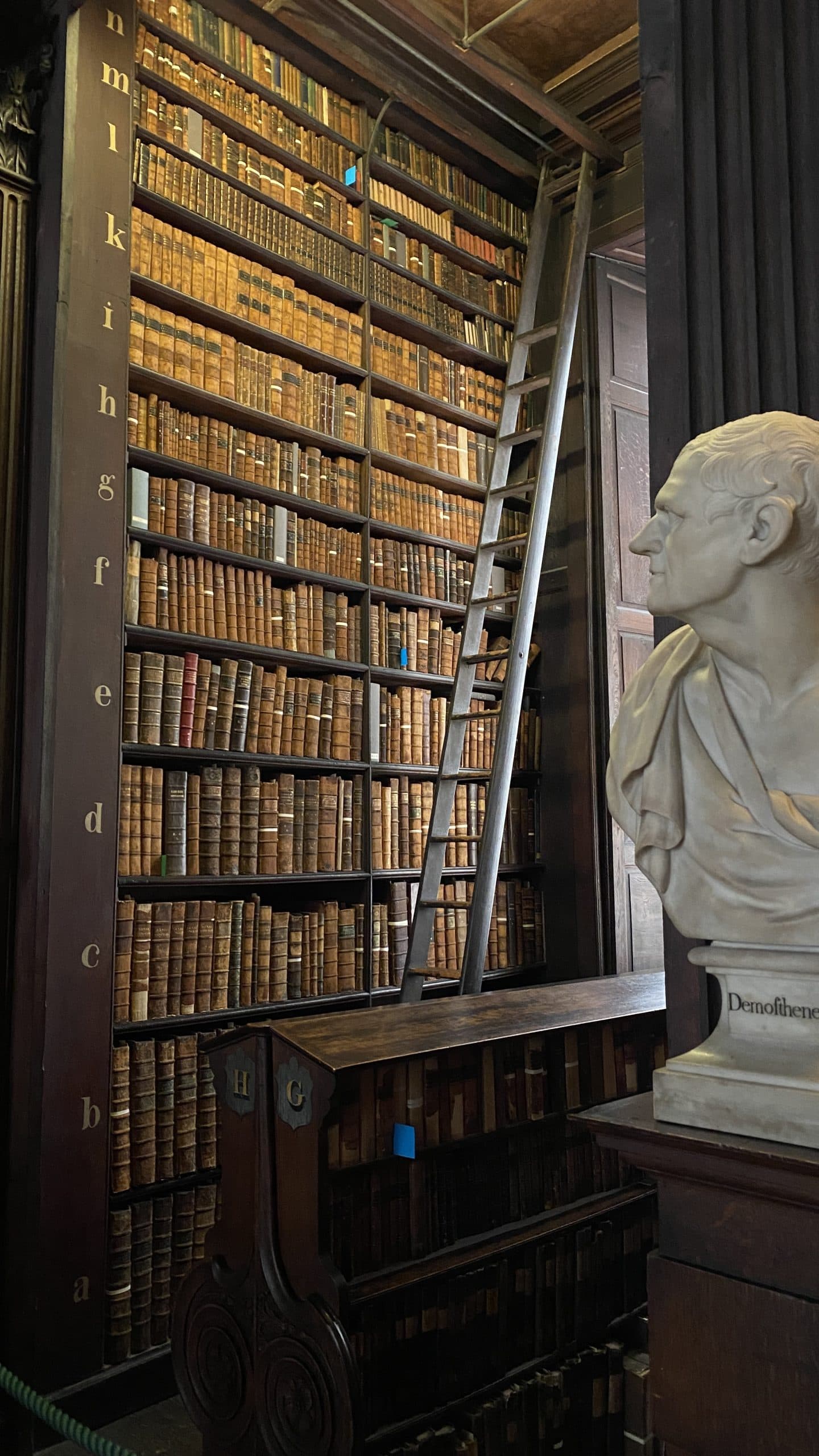 Interior of the library