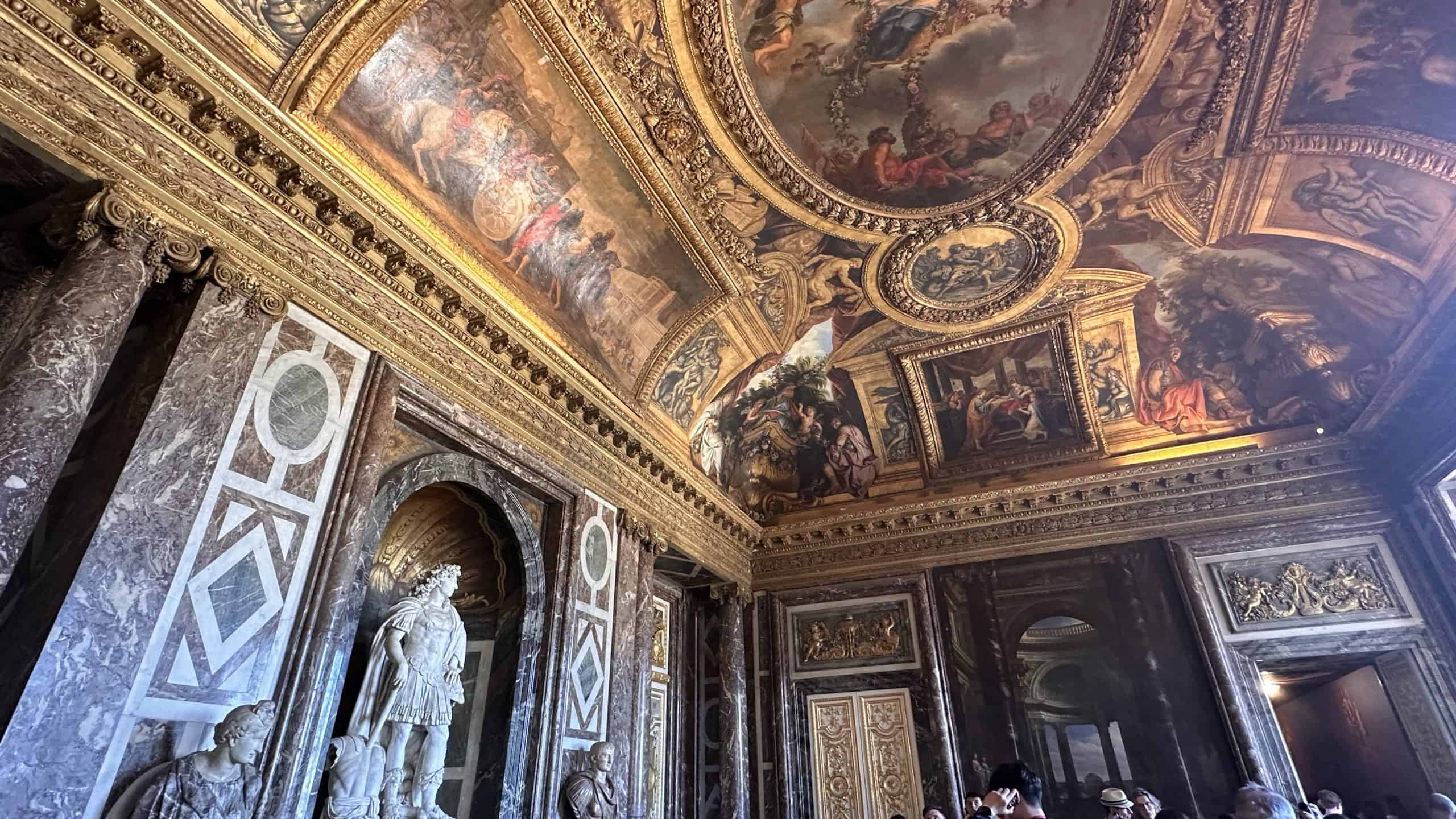 Highly decorated rooms