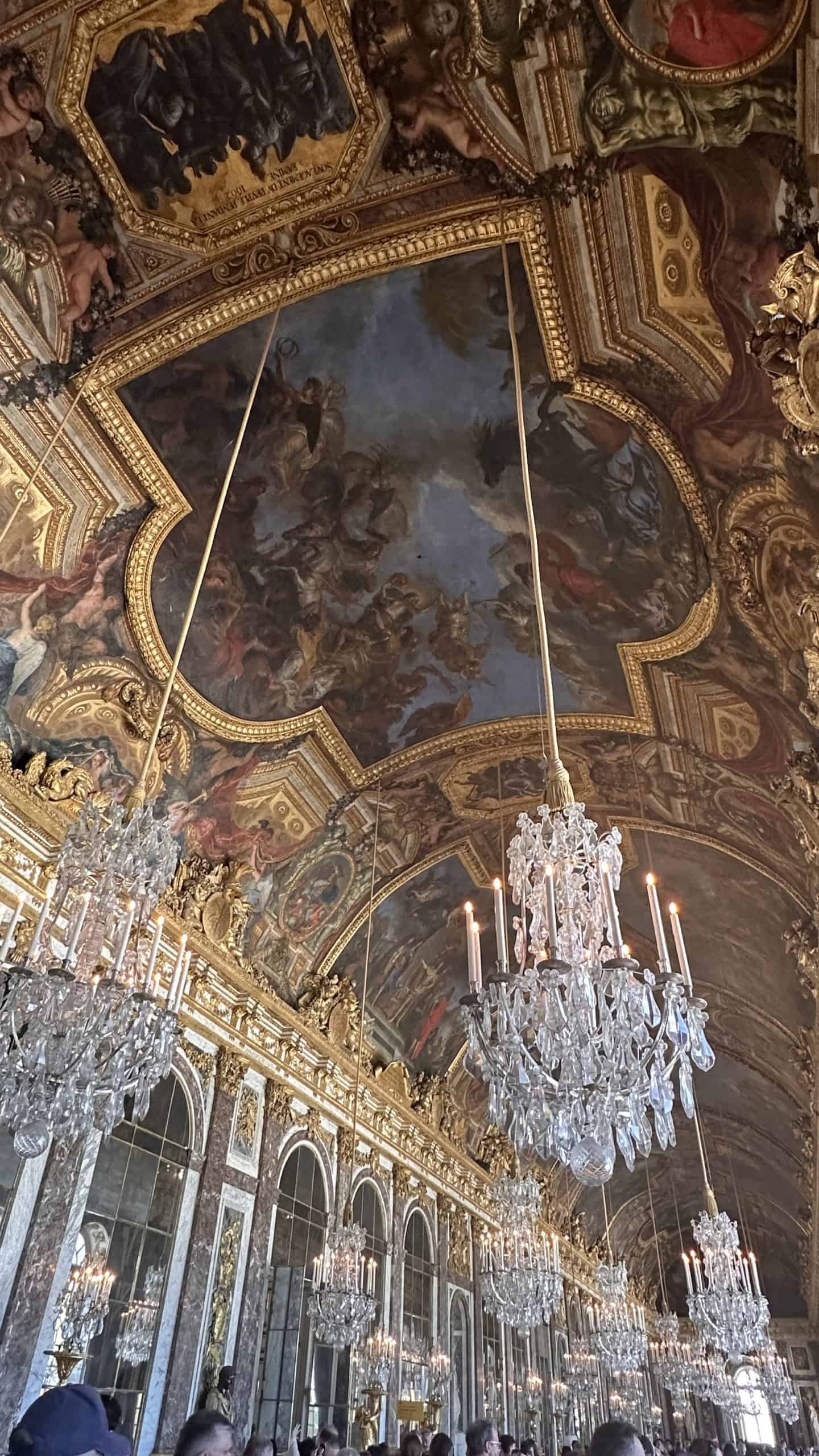 Painted ceiling