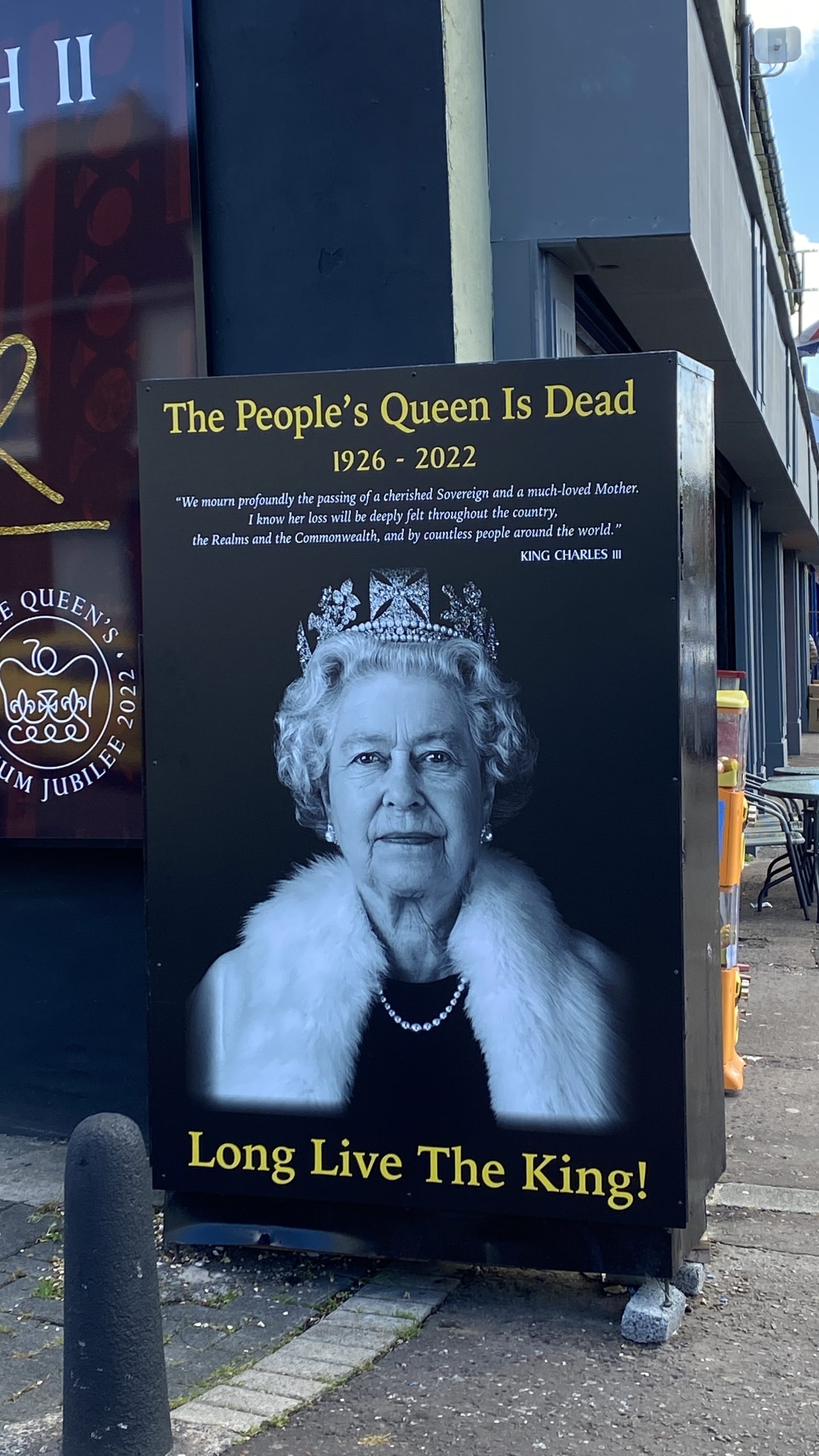 Queen Elizabeth mural