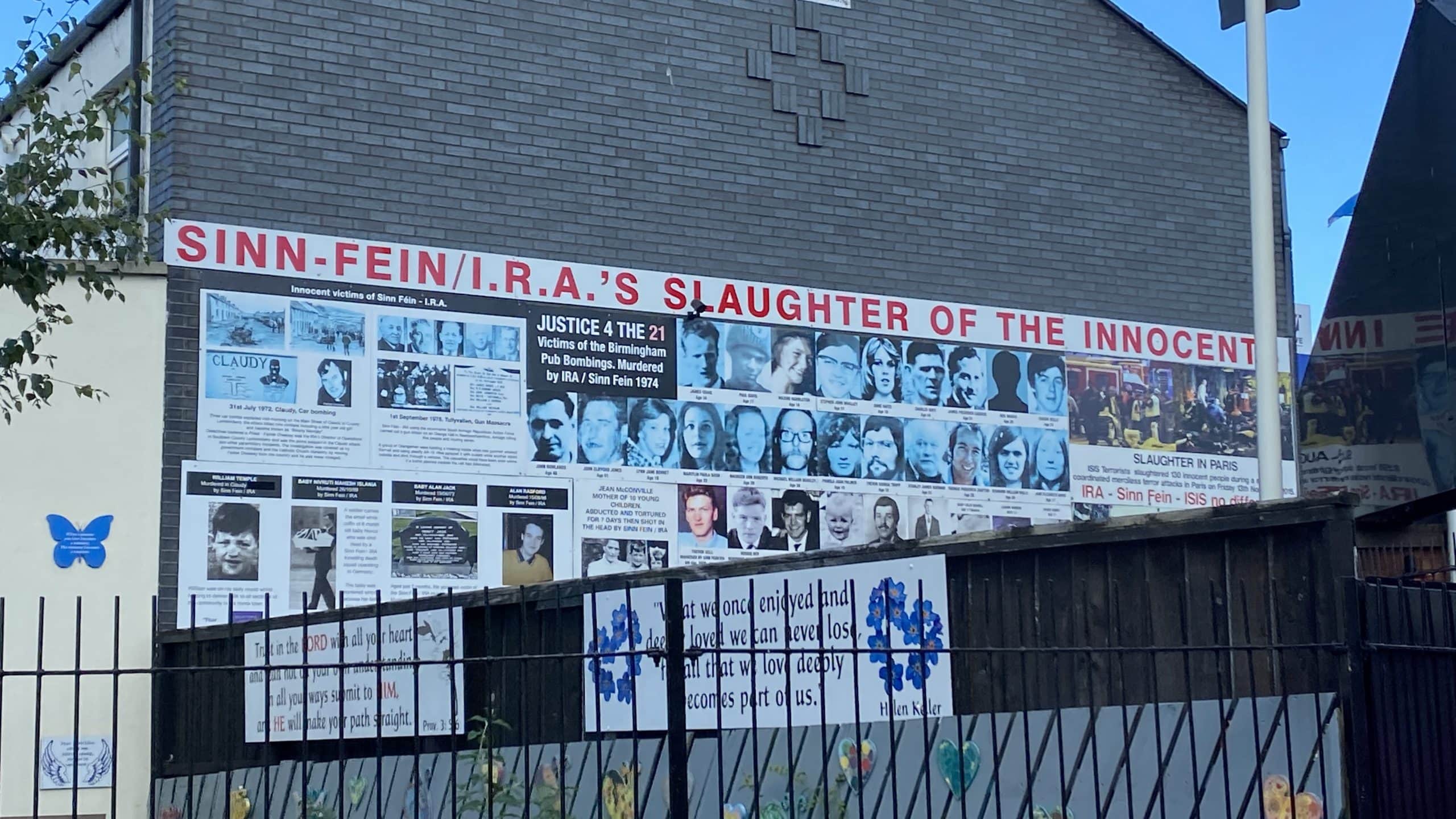 Loyalist mural