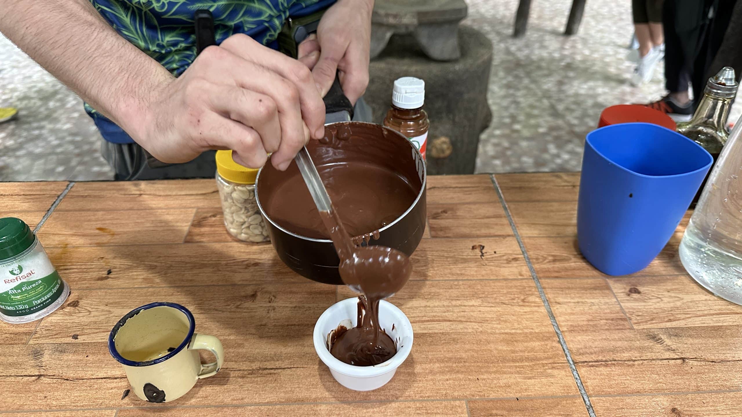 Chocolate tasting