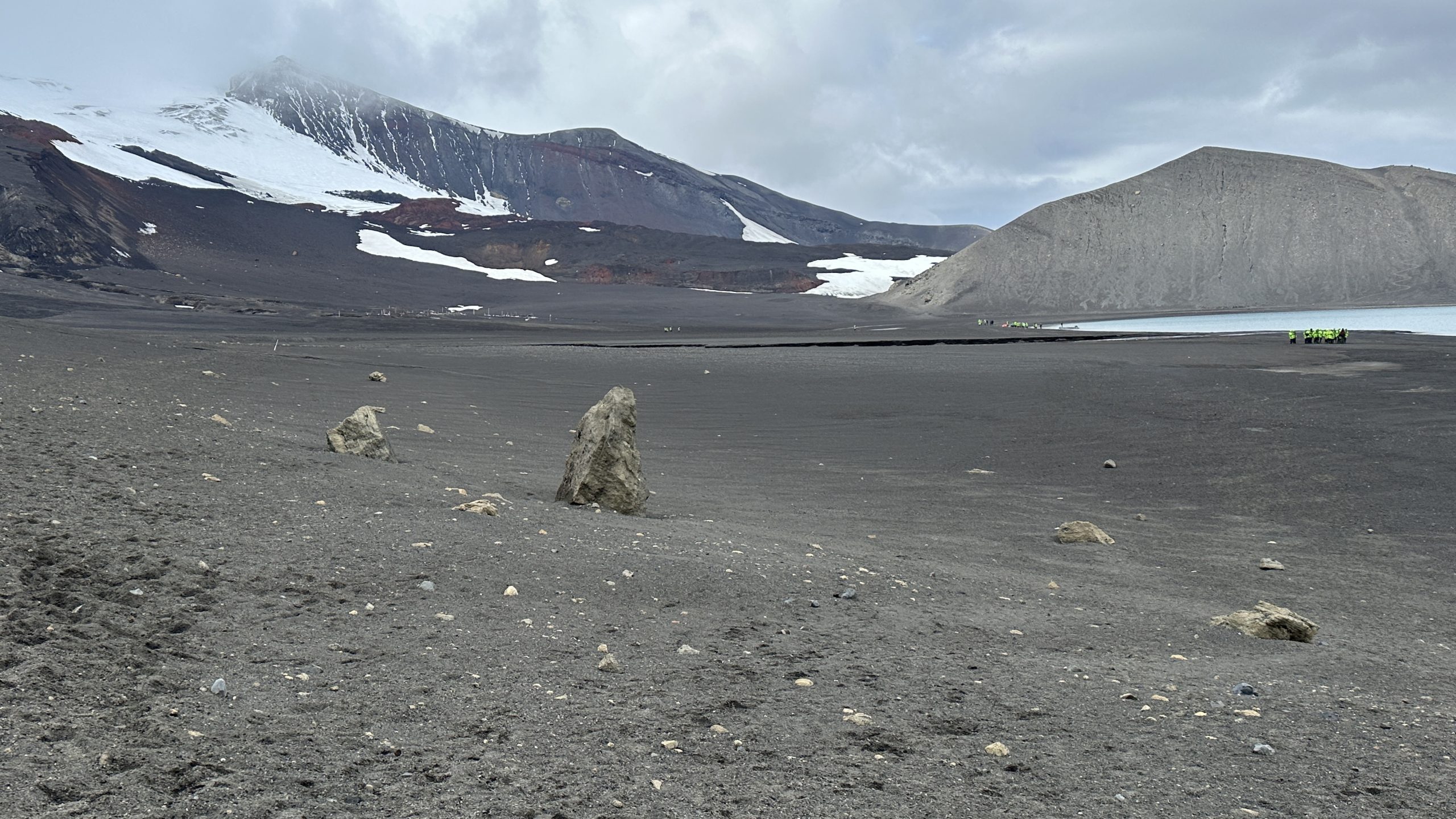 Volcanic ash at Deception Island