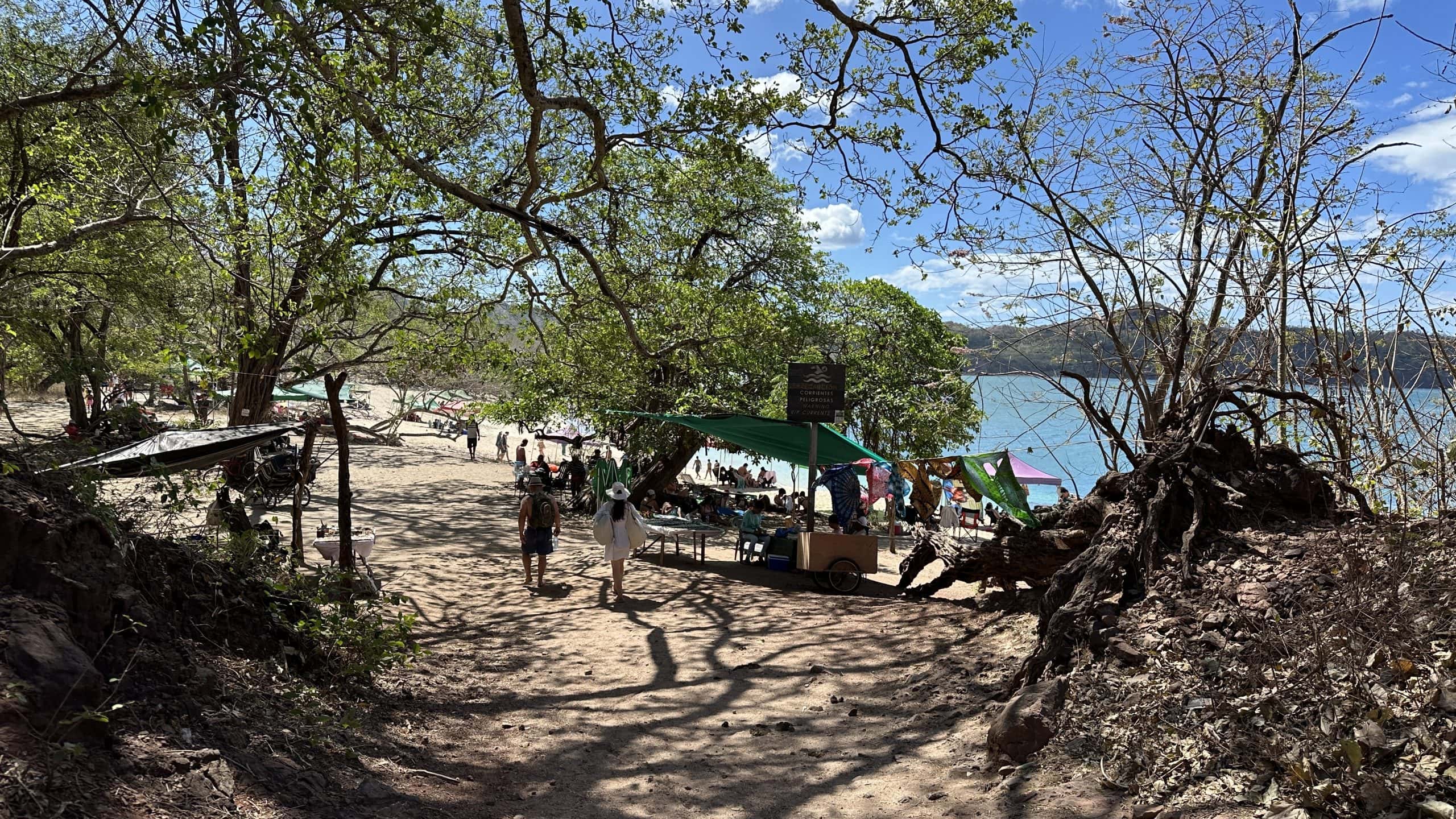 Vendors at Playa Conchal