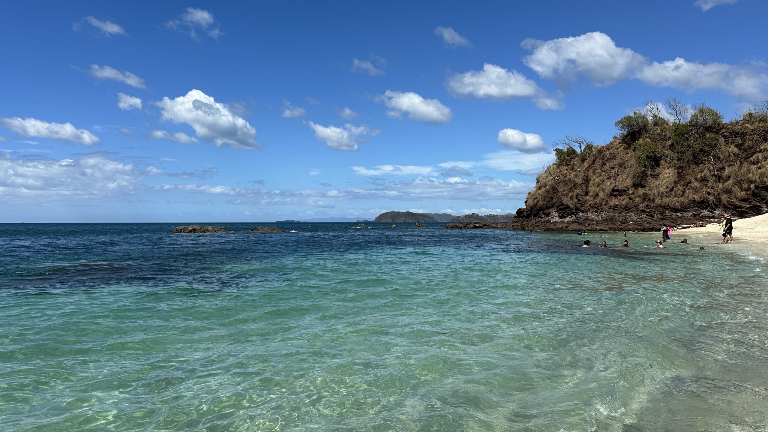 The water of Playa Conchal