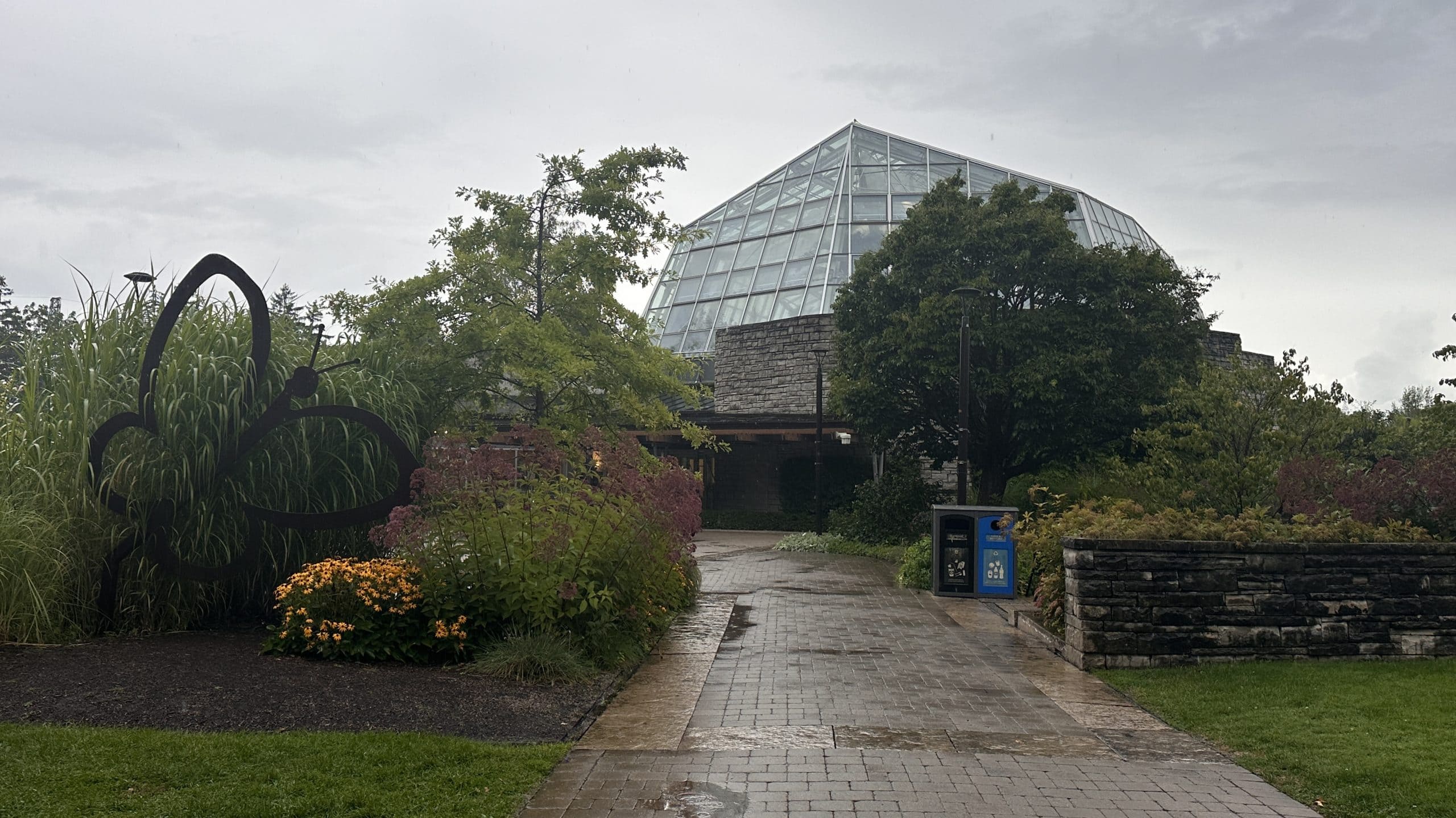Exterior of conservatory