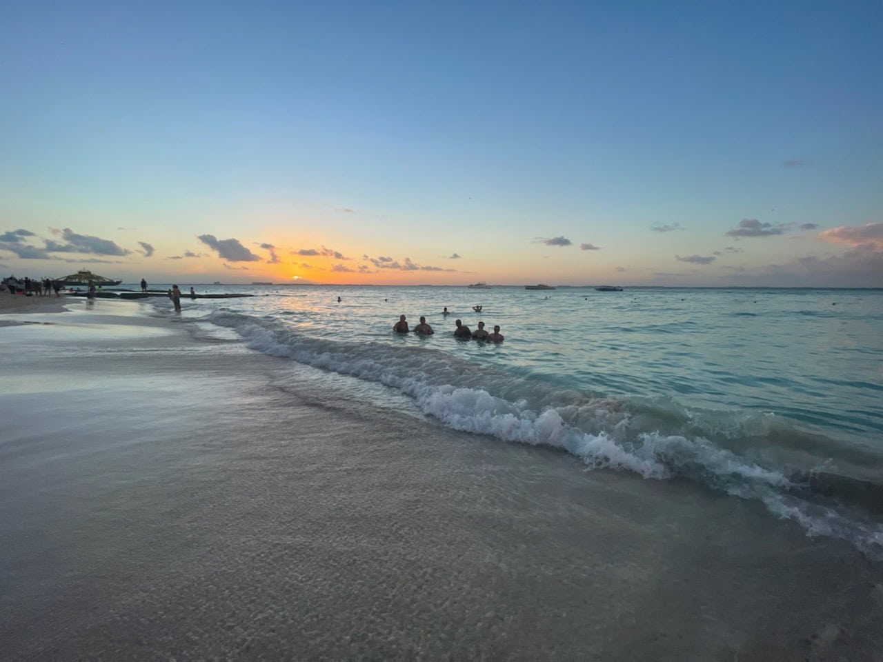The sand at Playa Norte