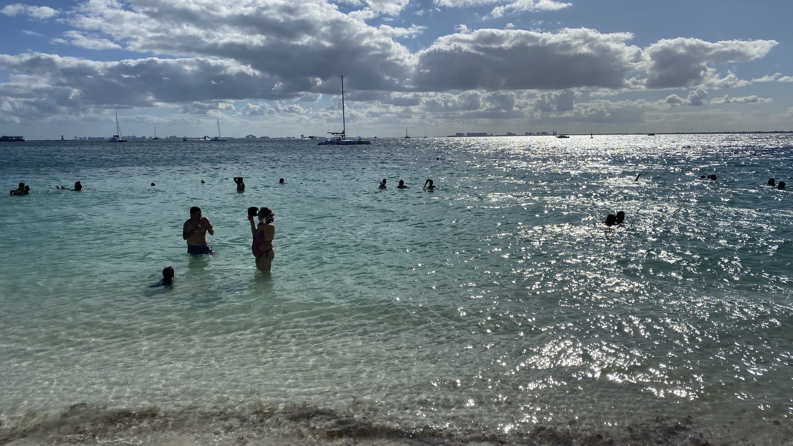Water at PLaya Norte