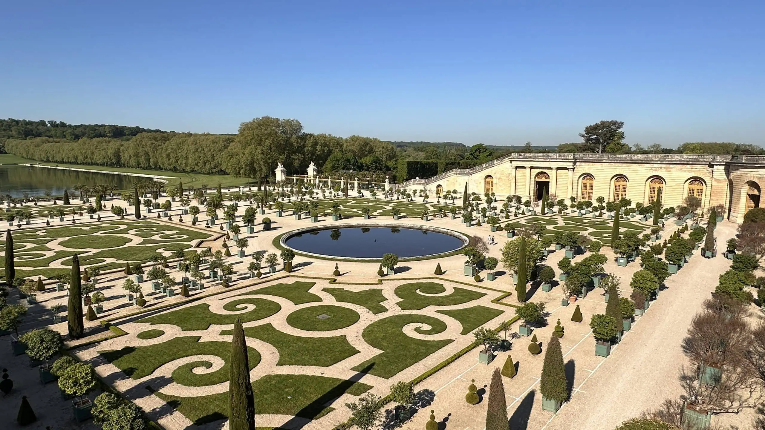 Formal gardens of Versailles