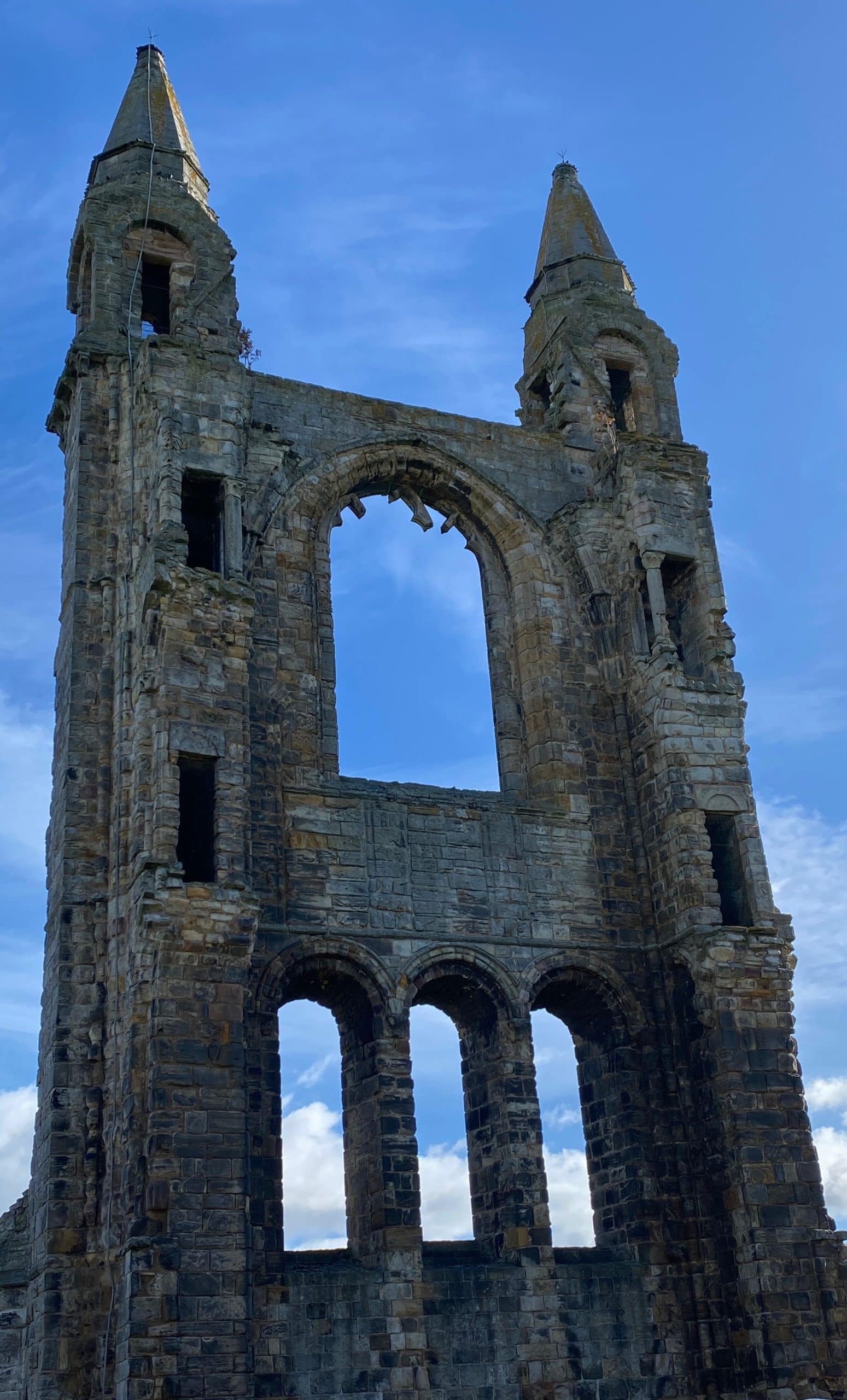 Facade of the St Andrews cathedral